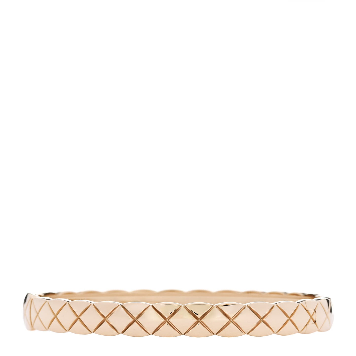 18K Beige Gold Coco Crush Bangle Bracelet M