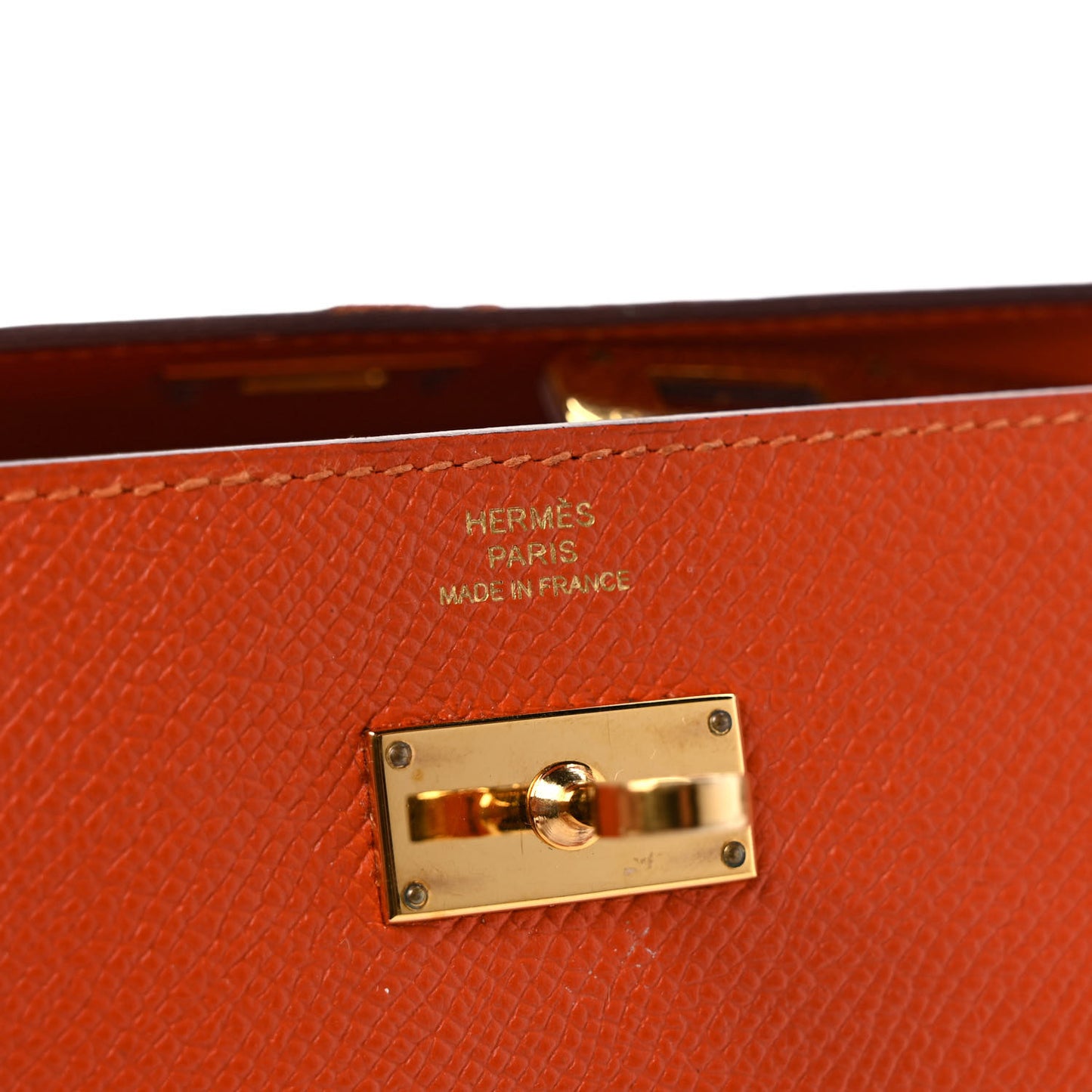 Epsom Kelly Longue Wallet Orange