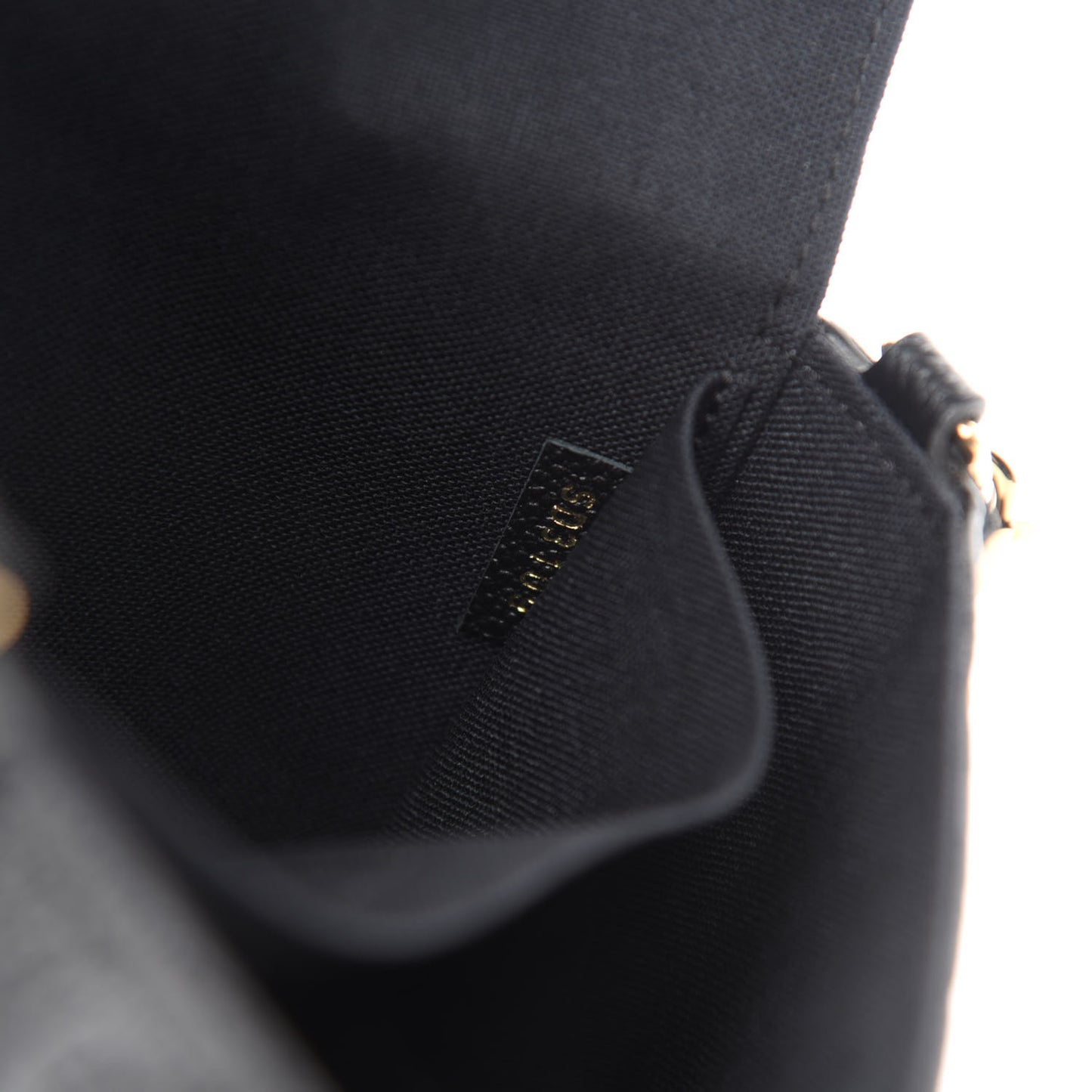 Empreinte Pochette Felicie Chain Wallet Black