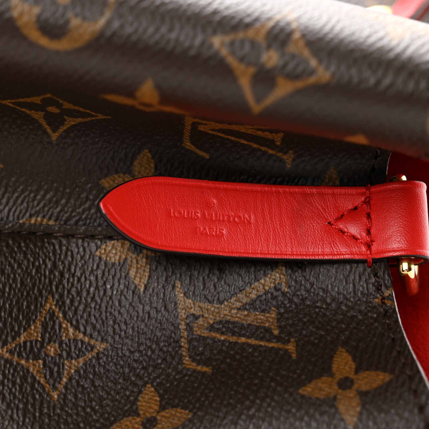 Louis Vuitton Monogram Neonoe MM Coquelicot 7 of 9