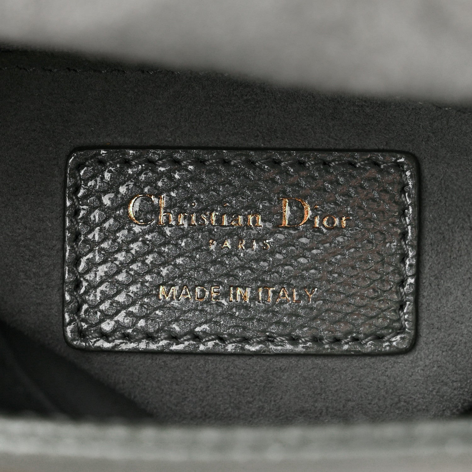 Christian Dior Lizard Mini Lady Dior Light Grey 6 of 11