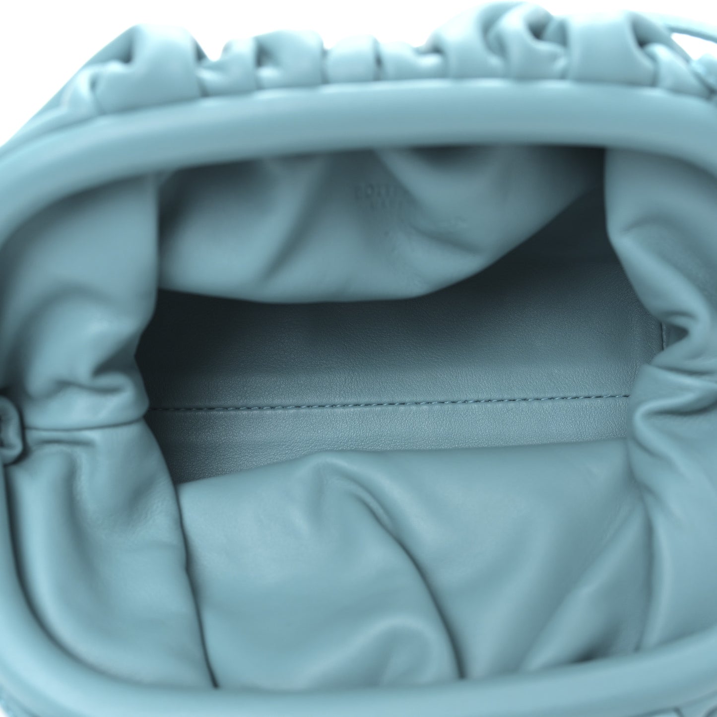 Butter Calfskin The Mini Pouch Linoleum