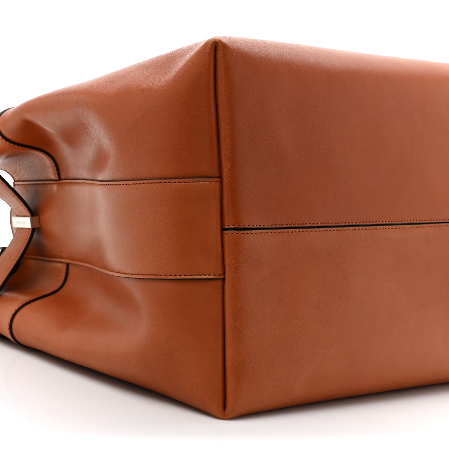 Calfskin Gancini Mens Tote Bag Vicuna