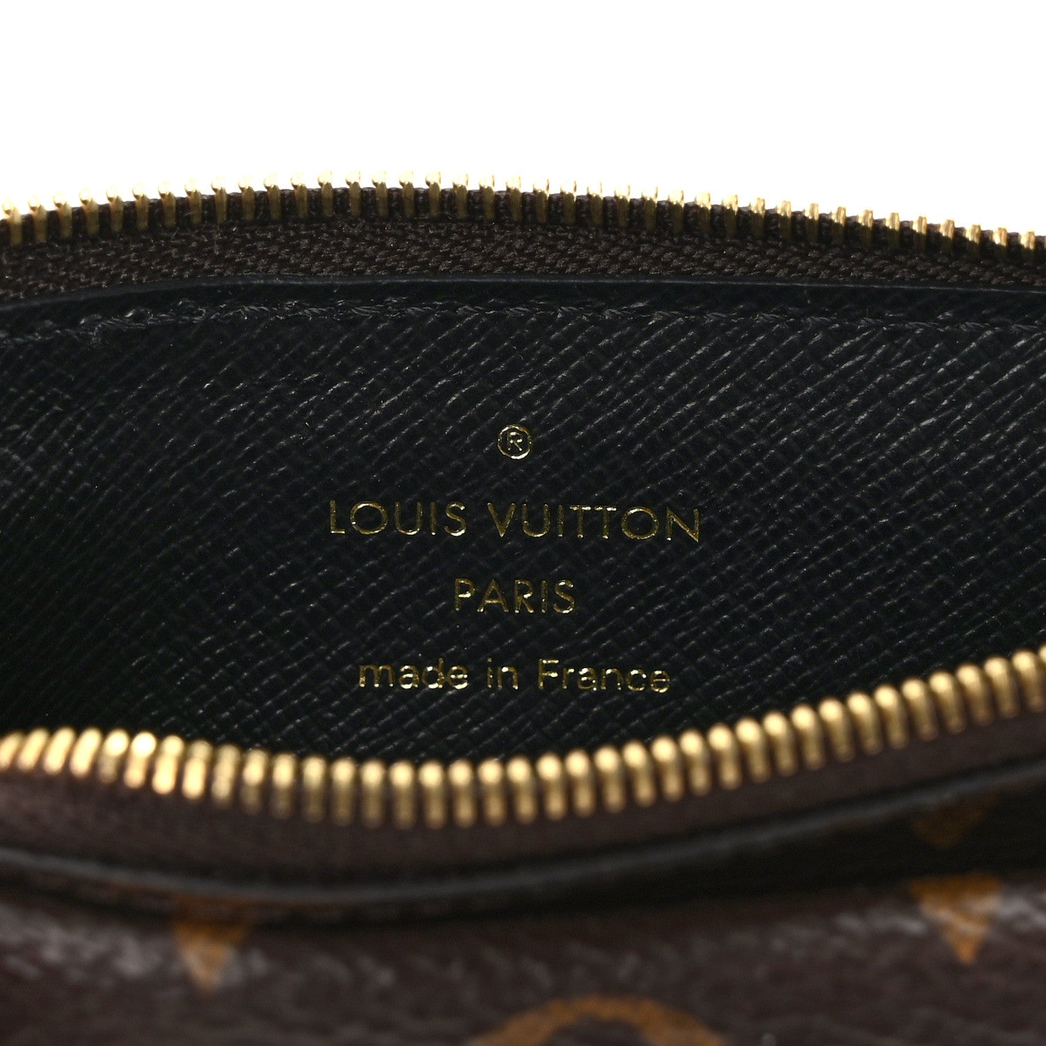 Louis Vuitton Monogram Recto Verso Card Holder Black 6 of 8