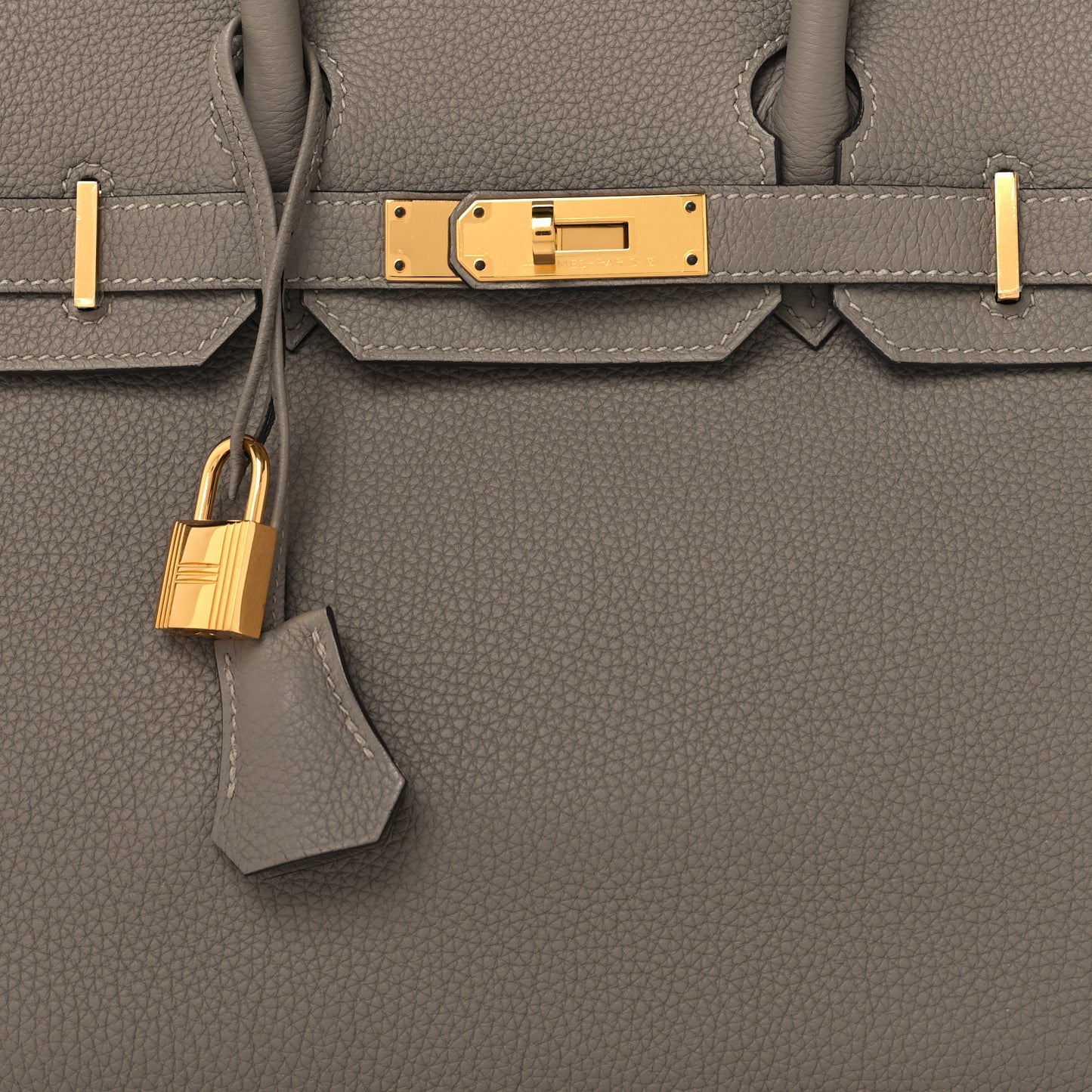 Togo Birkin 30 Gris Asphalte