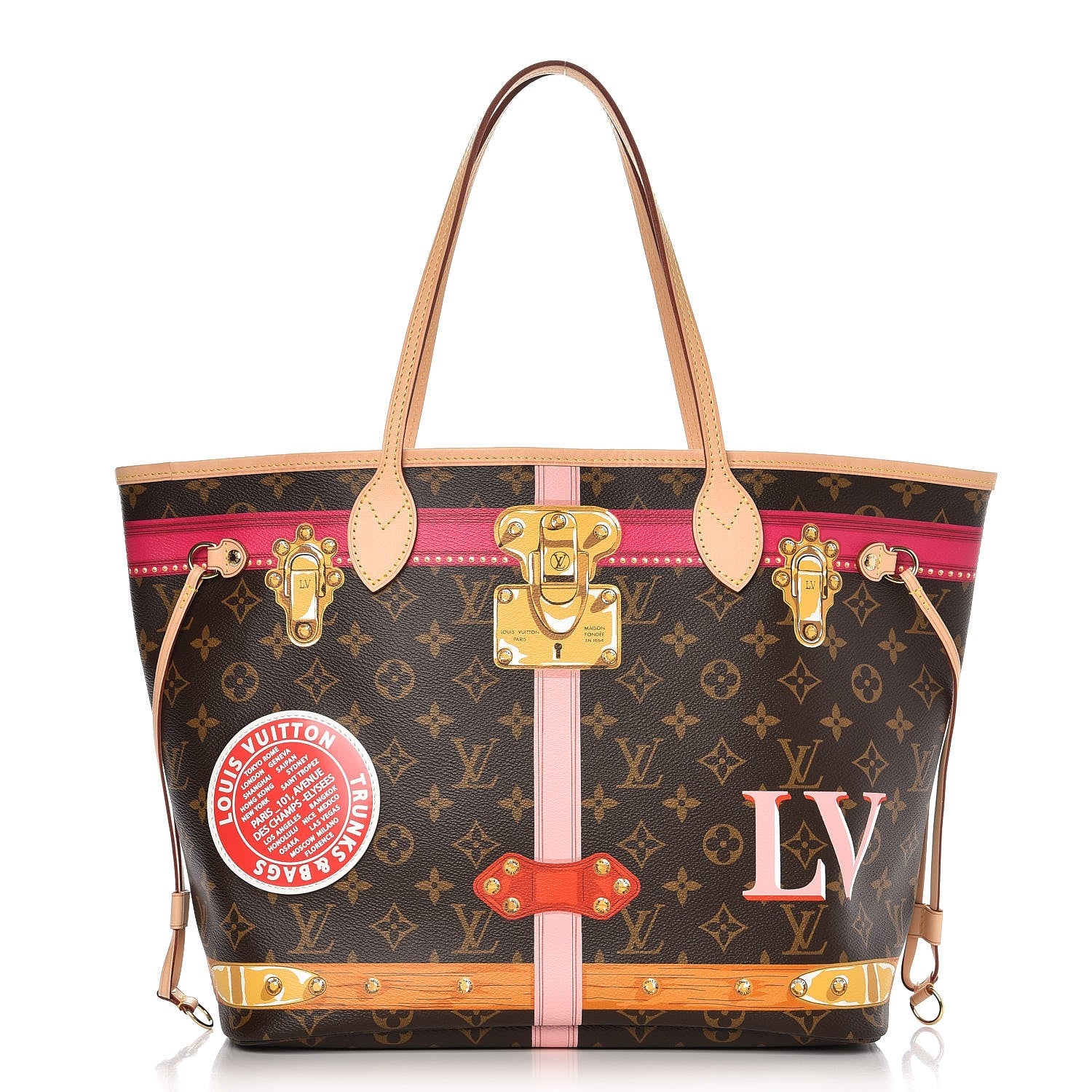 Louis Vuitton Monogram Summer Trunks Neo Neverfull MM 260816