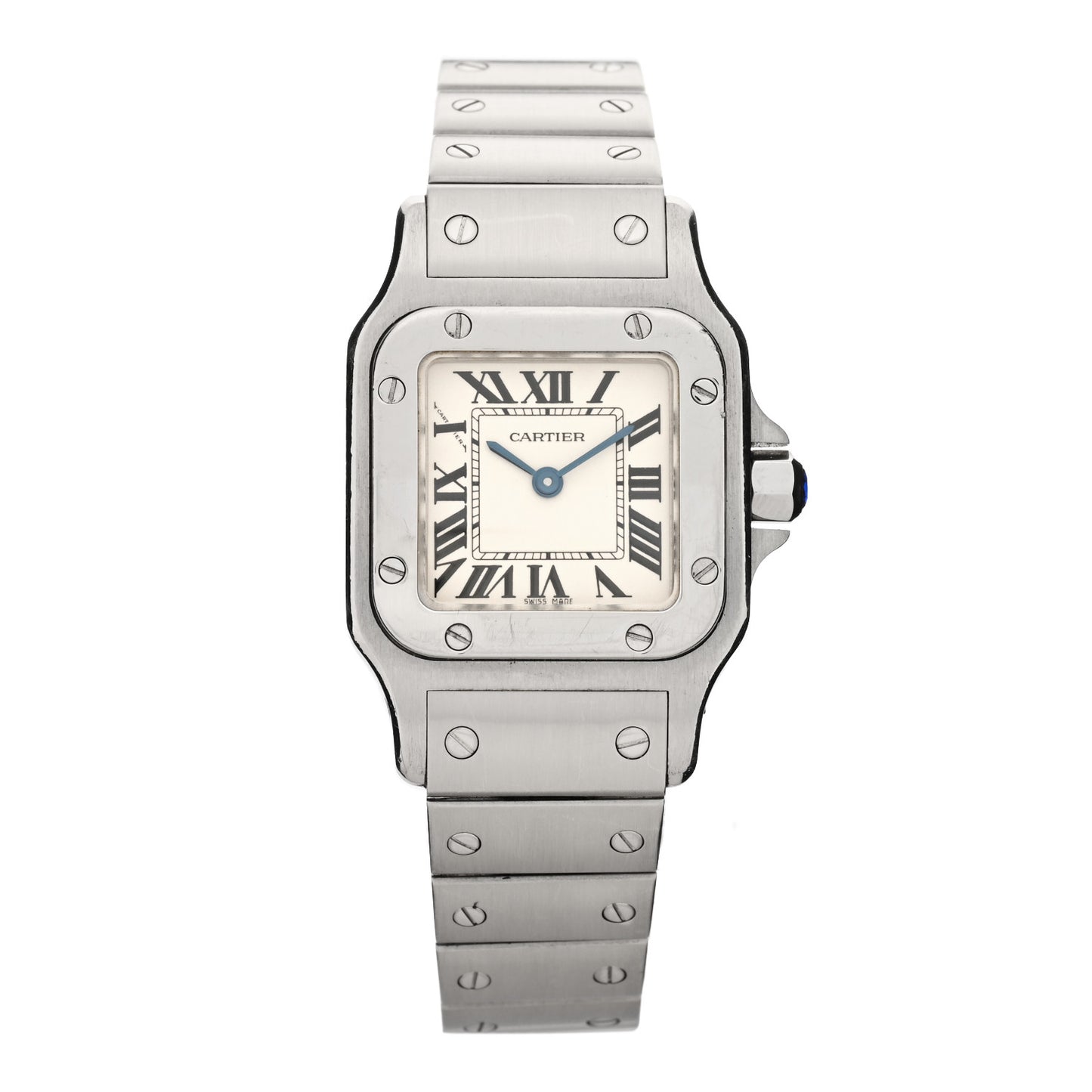 Stainless Steel 24mm Santos de Cartier Galbee Quartz Watch
