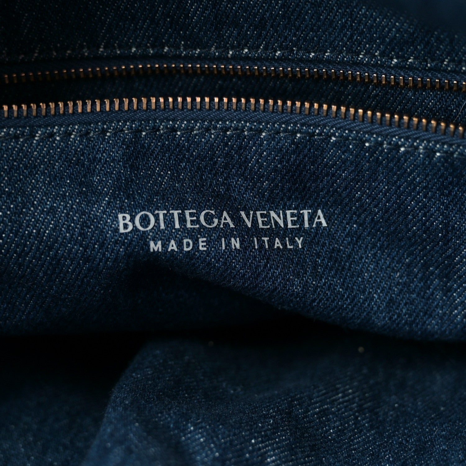 Bottega Veneta Denim Calfskin Intrecciato Large Hop Abyss Indigo 6 of 10