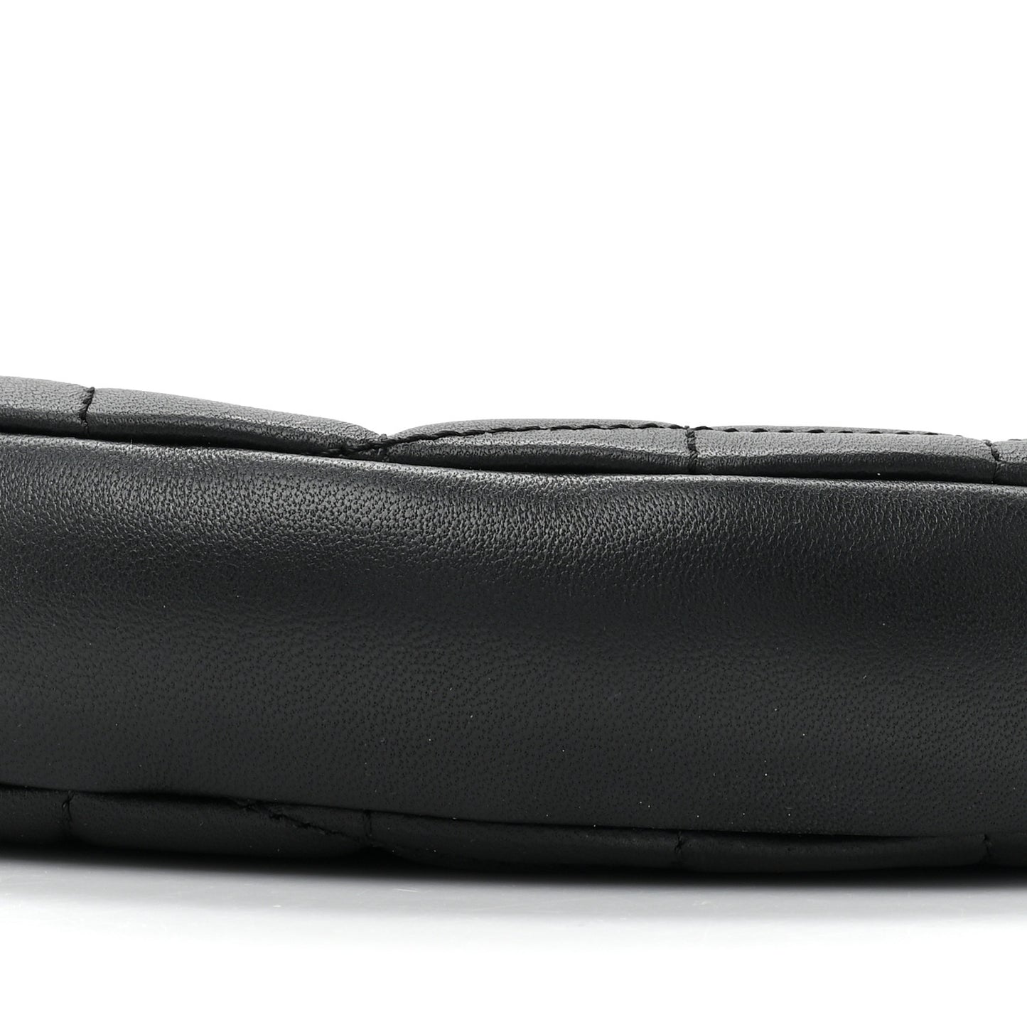Lambskin Quilted All About Chains Hobo Black