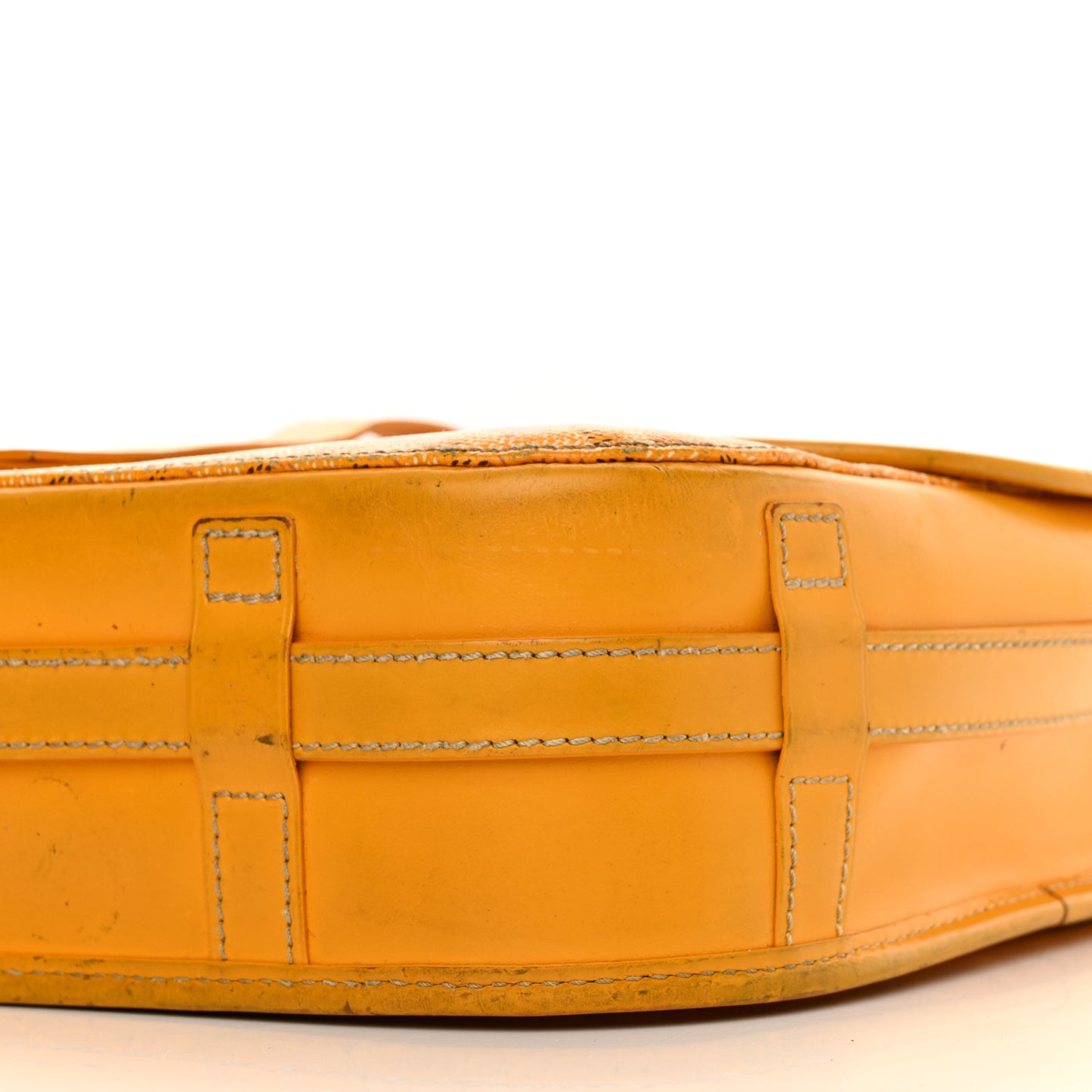 Goyardine Belvedere II MM Messenger Bag Yellow