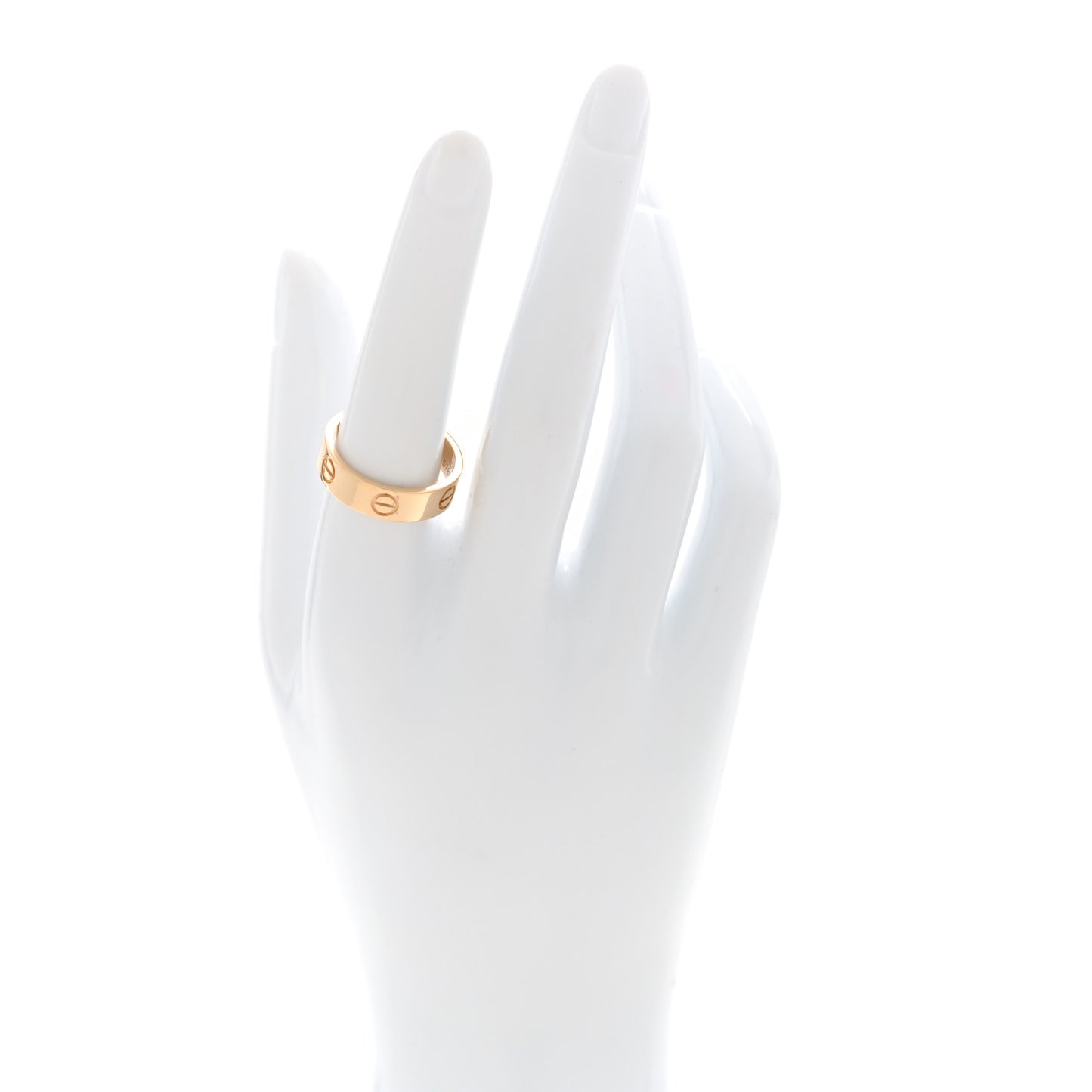 18K Yellow Gold 5.5mm LOVE Ring 56 7.5