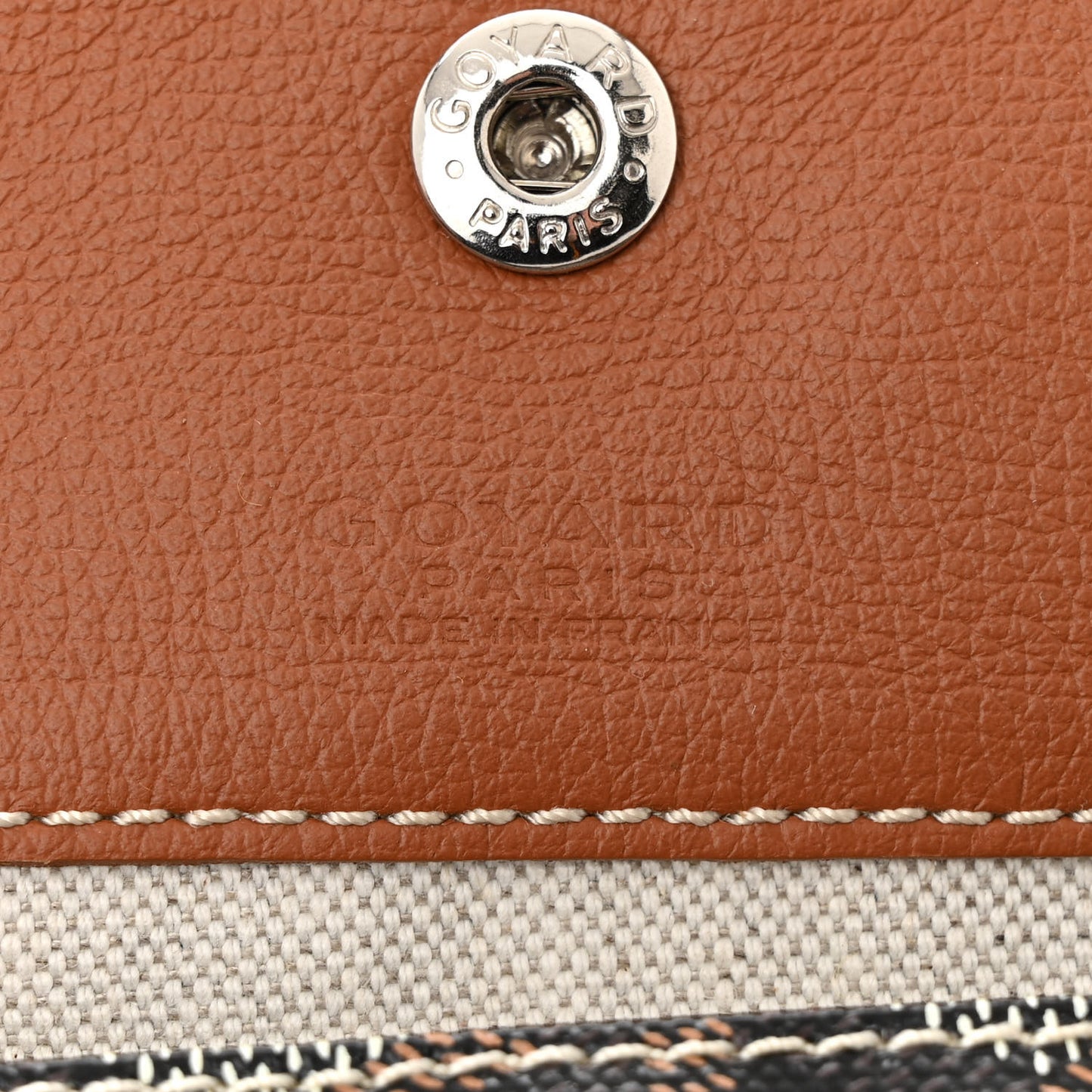 Goyardine Saint Louis GM Black Gold