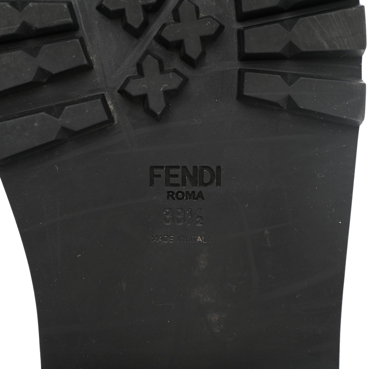 Patent Neoprene Combat Boots 38.5 Black