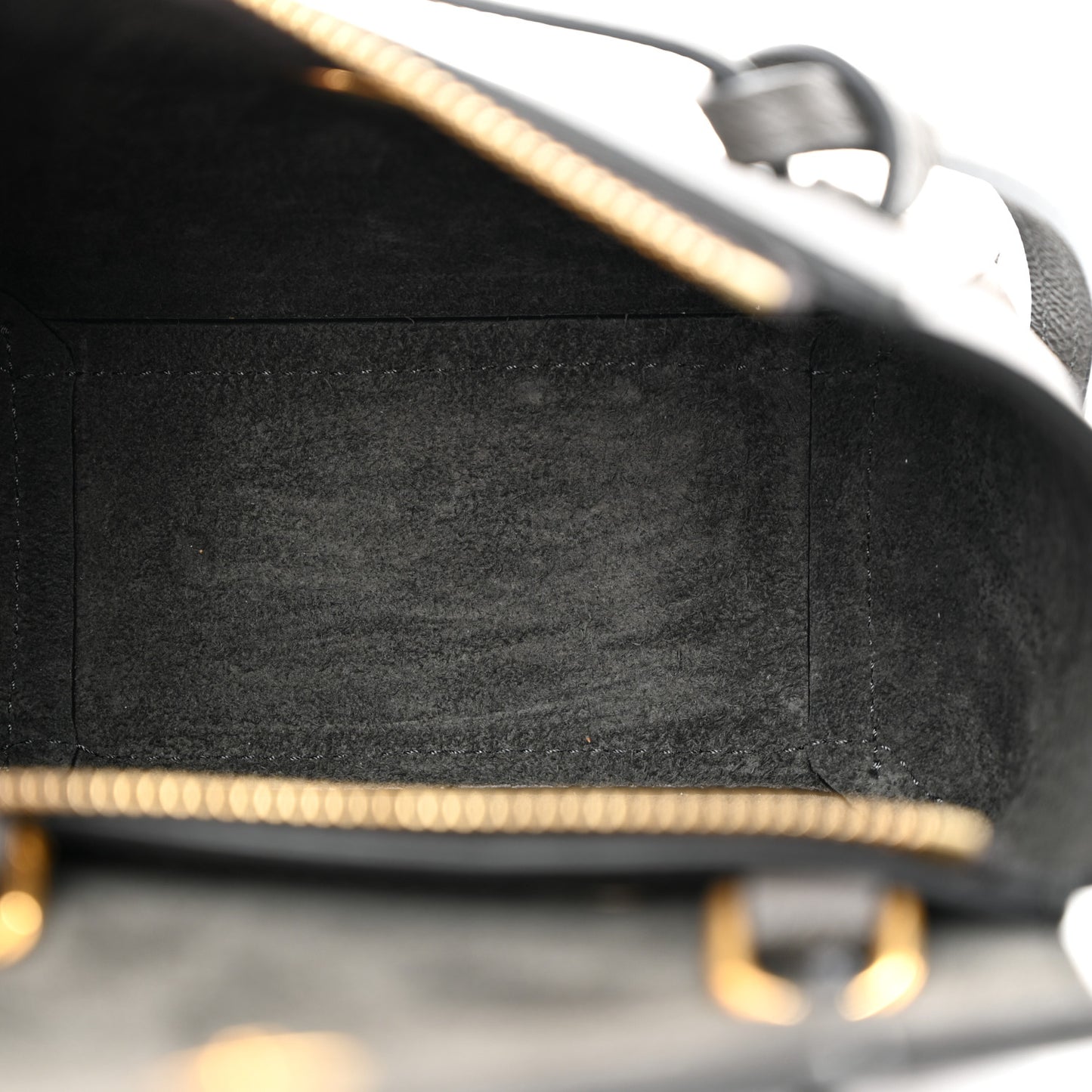 Grained Calfskin Pico Belt Bag Grey