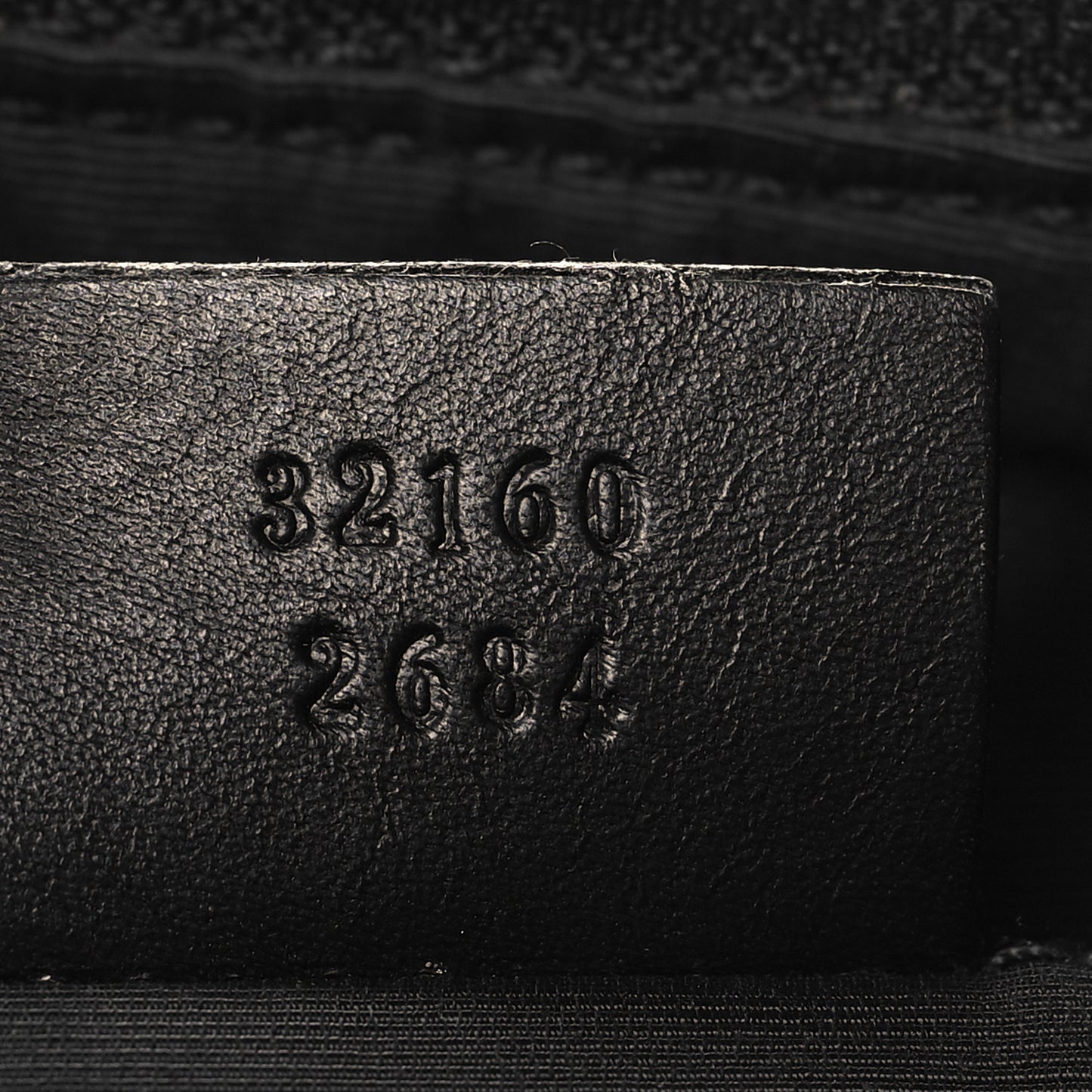 Denim Monogram Pochette Black