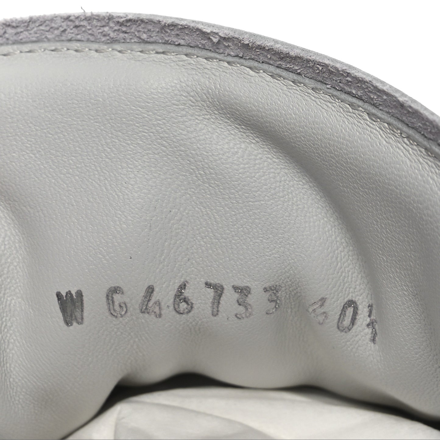 Calfskin Womens CC Sneakers 40.5 White