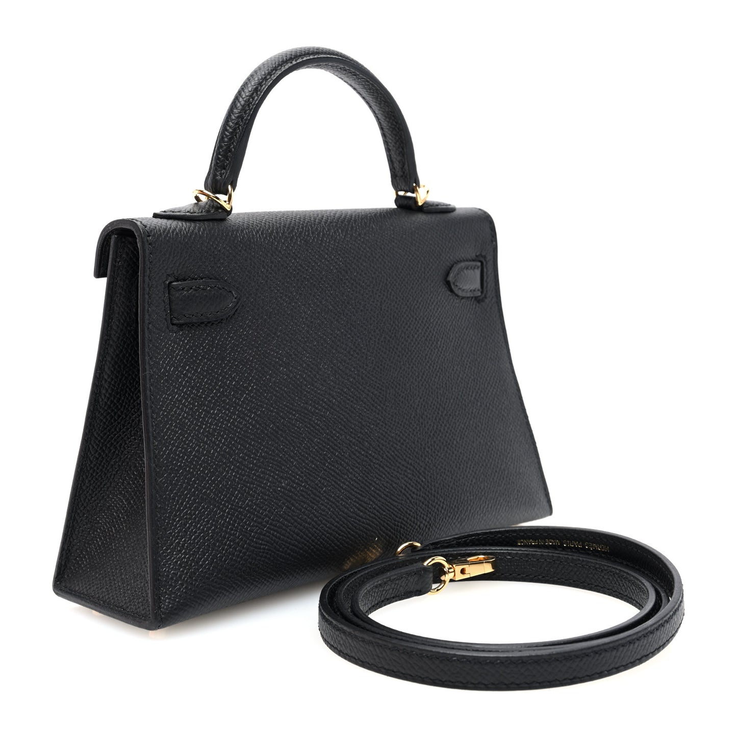 Epsom Mini Kelly Sellier 20 Black