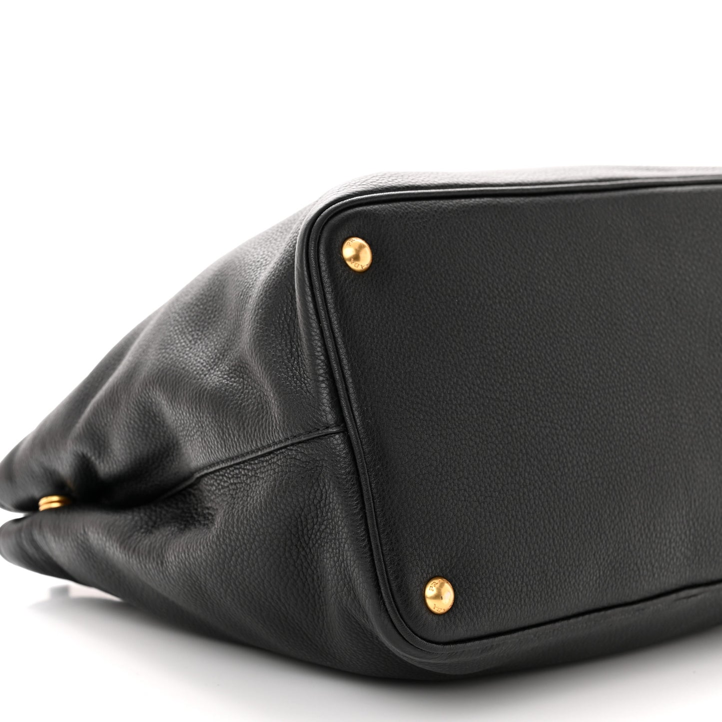 Vitello Daino Tote Black