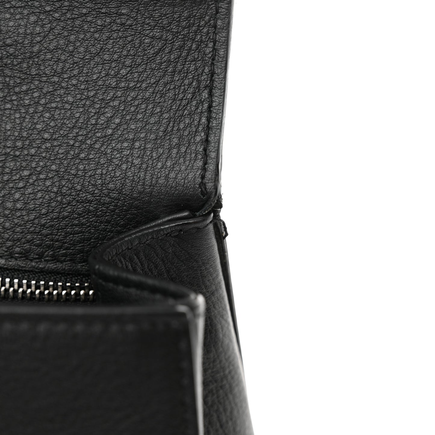 Calfskin Crystal Medium Cheri Top Handle Bag Black