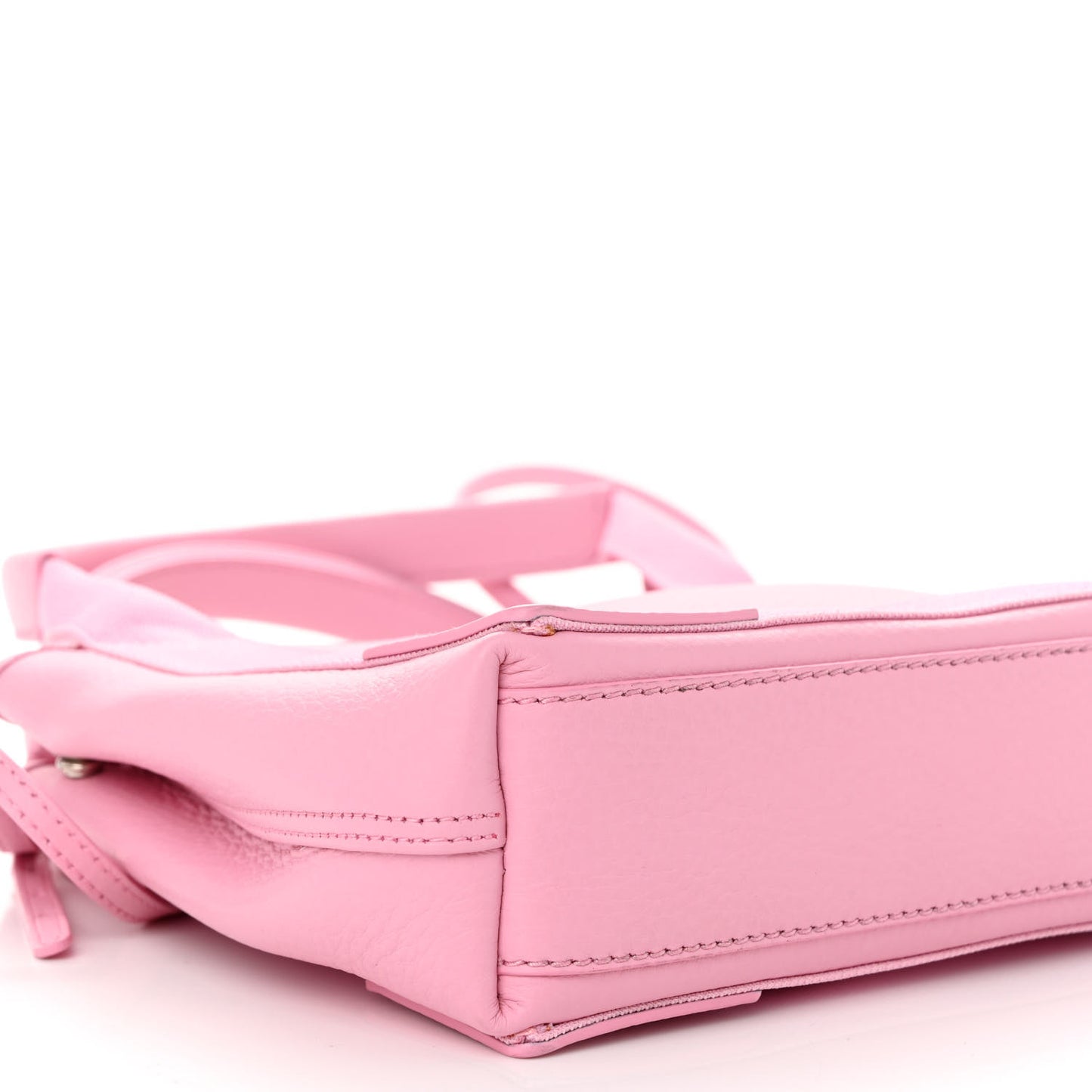 Calfskin Navy Cabas XS Candy Pink White