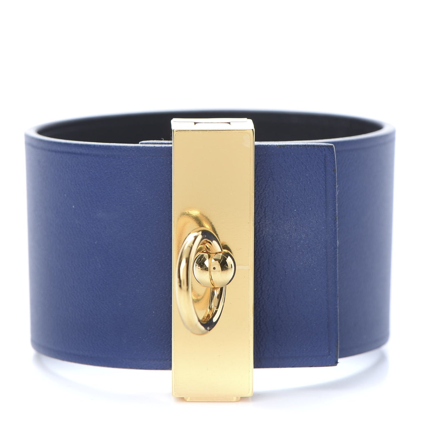 Chamonix Tadelakt Illusion Bracelet PM Bleu Saphir Black