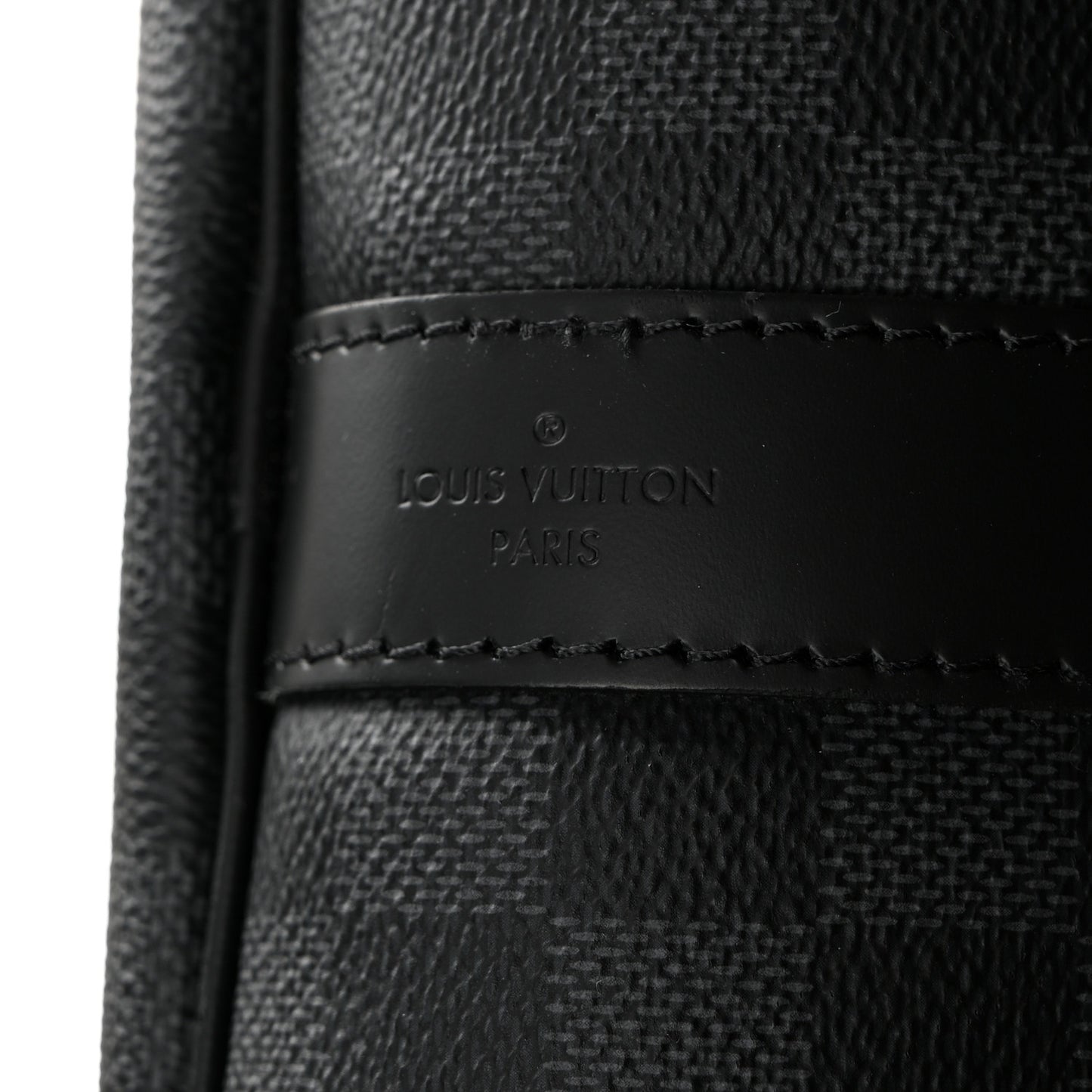 Damier Graphite Keepall Bandouliere 55