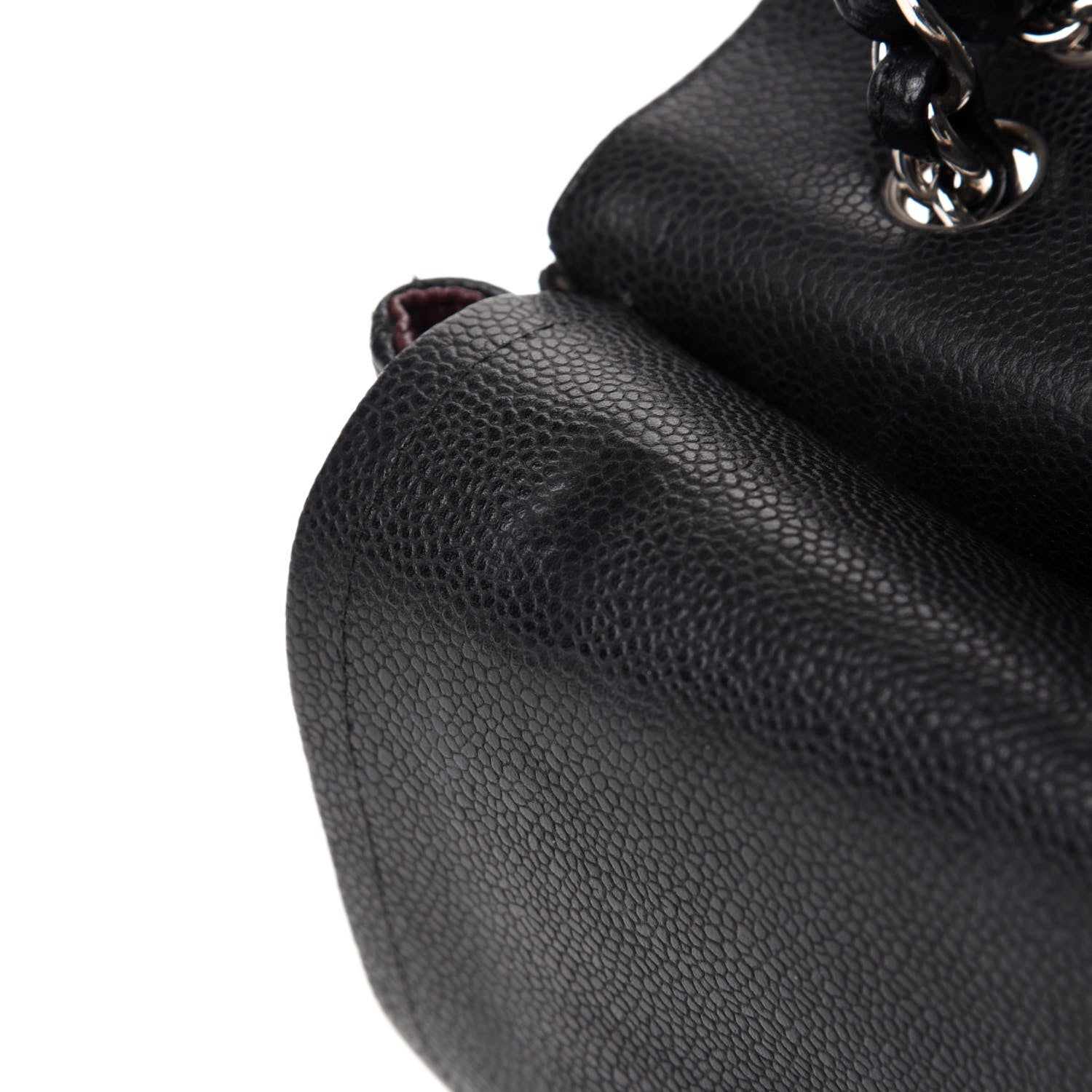 Chanel Caviar Quilted Maxi Double Flap Black 9 of 13