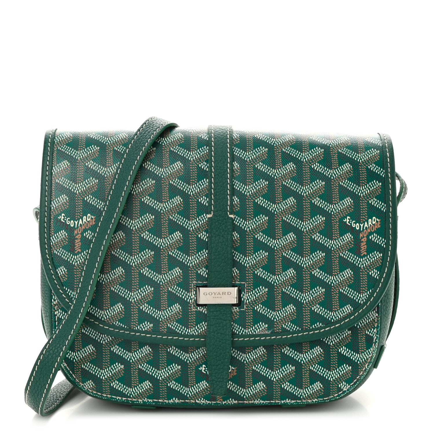 Goyard Goyardine Belvedere II PM Messenger Bag Green 1 of 11