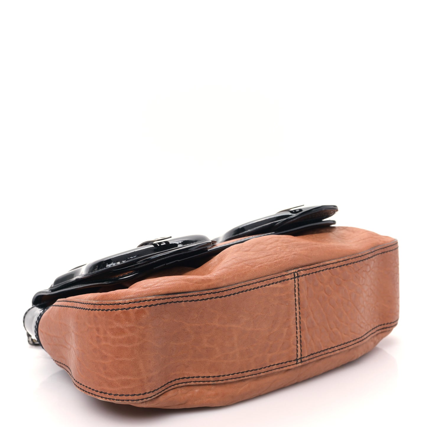 Nappa Patent B Bag Osso Black