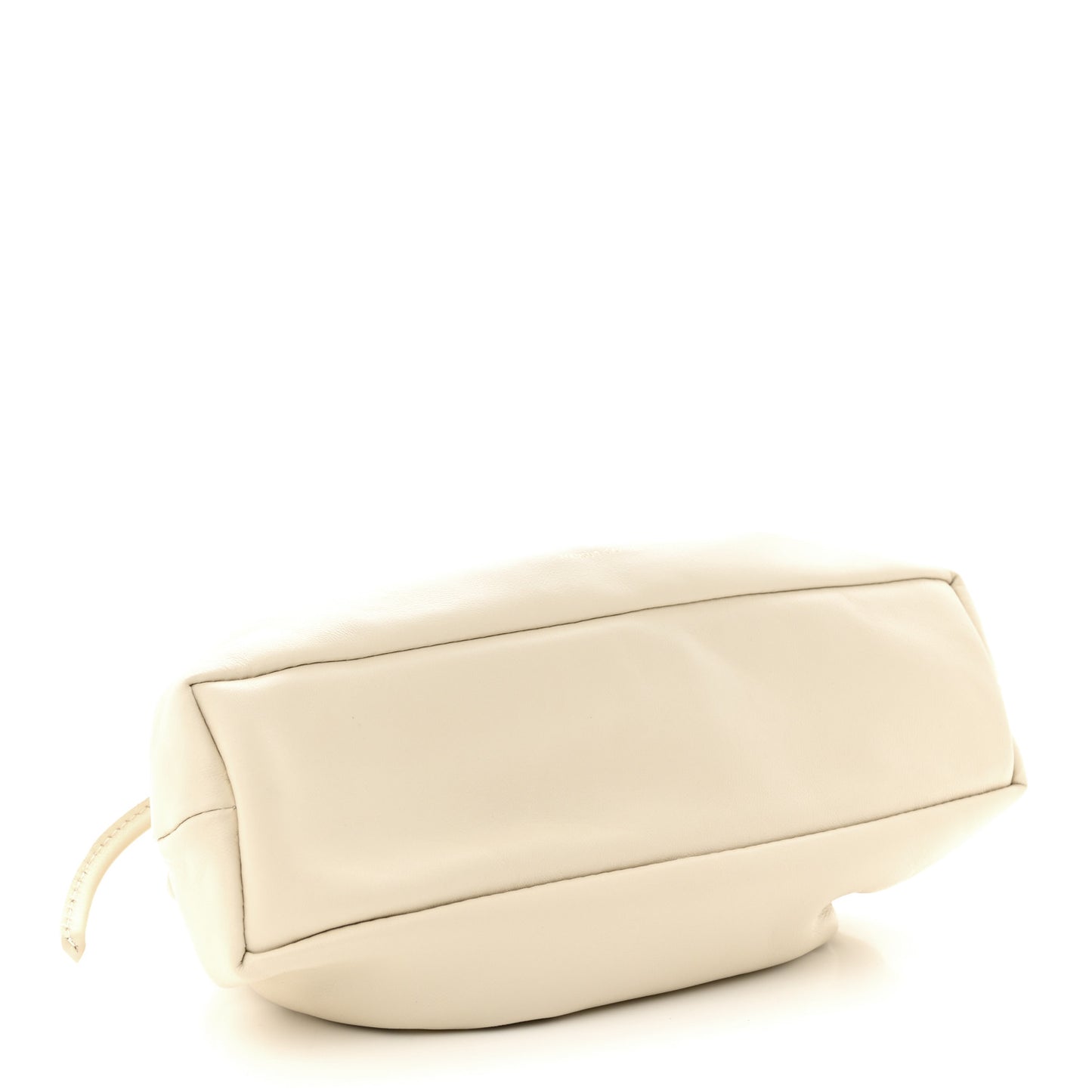 Lambskin Mini Cloud Clutch Pearl