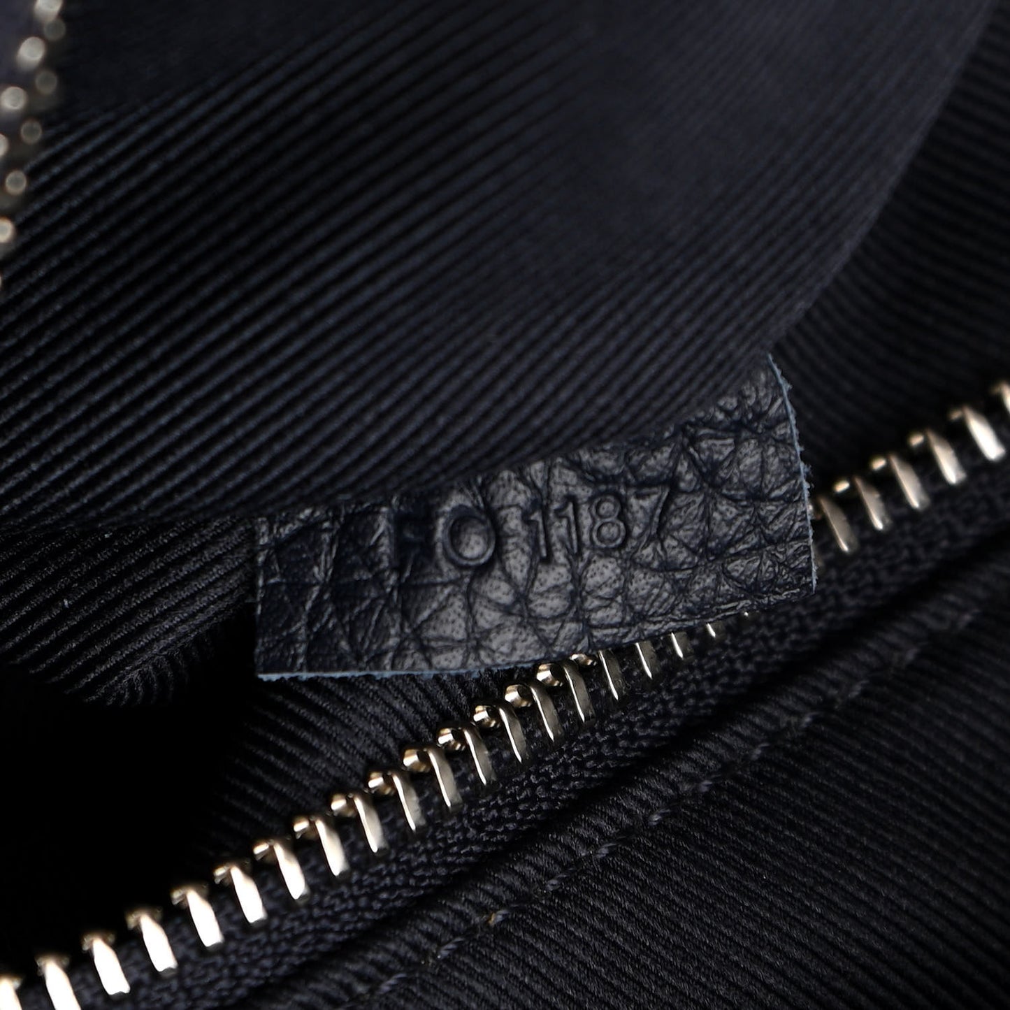 Taurillon Armand Initials Backpack Navy