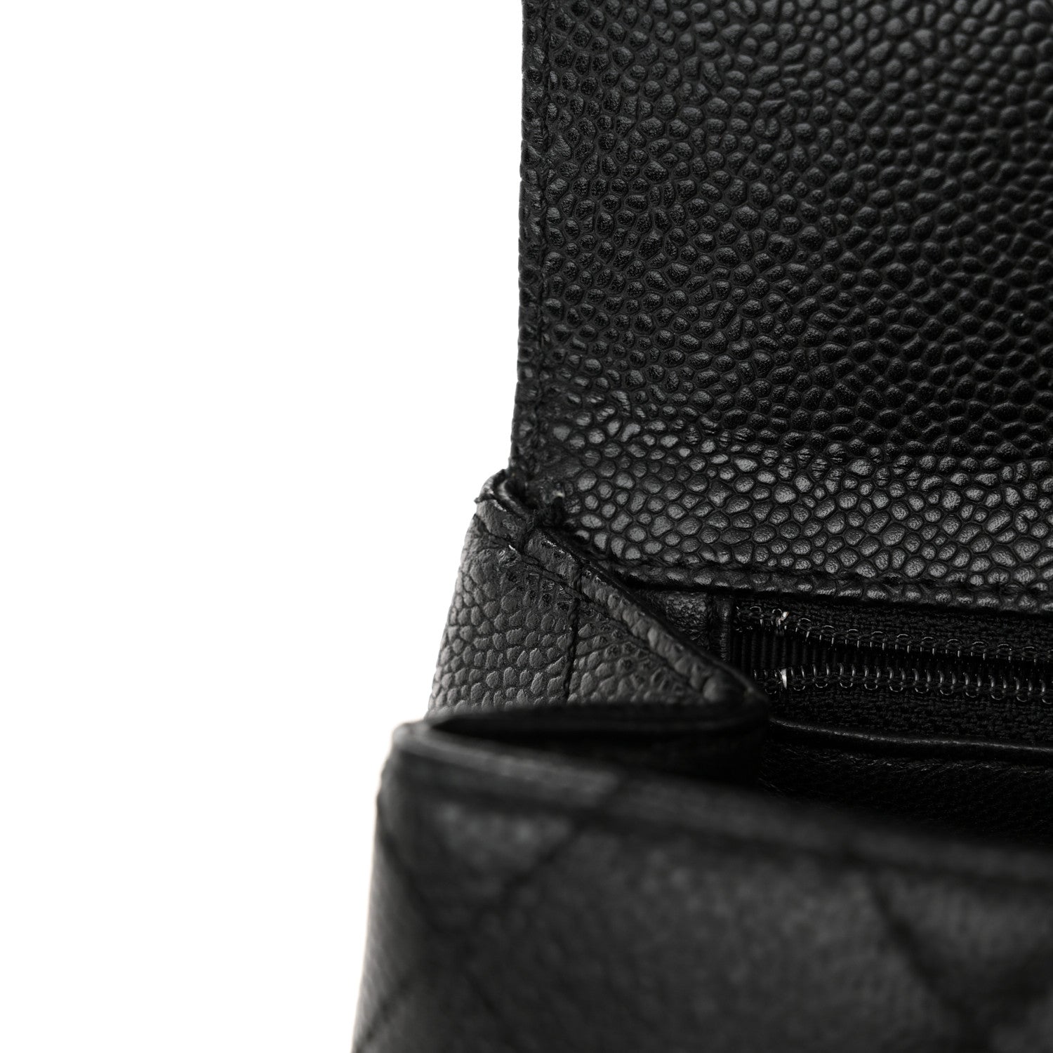 Chanel Caviar Quilted Jumbo Kelly Flap Black 14 of 14