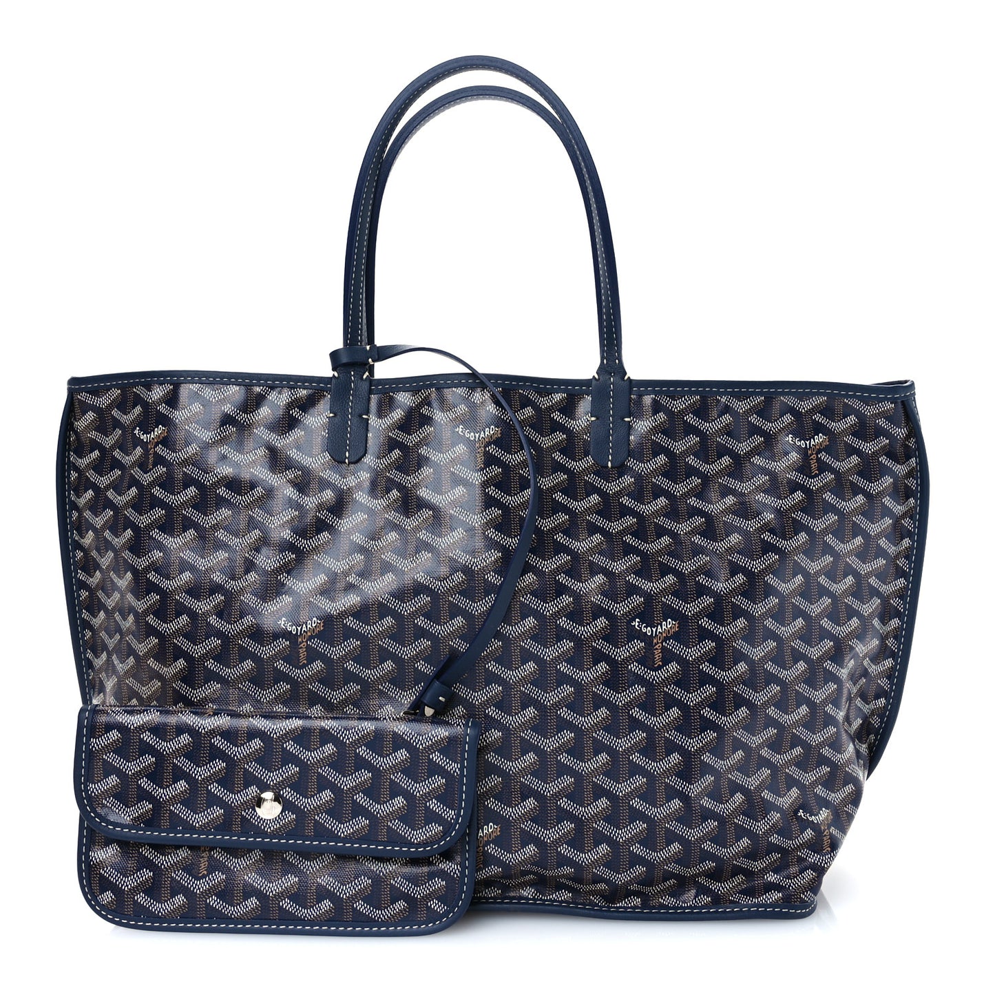 Goyardine Reversible Anjou PM Navy