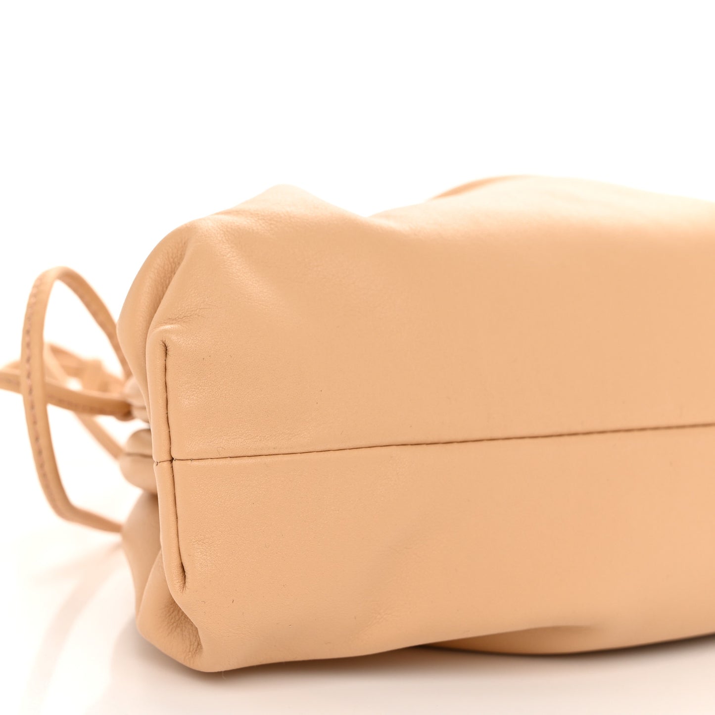 Butter Calfskin The Mini Pouch Almond