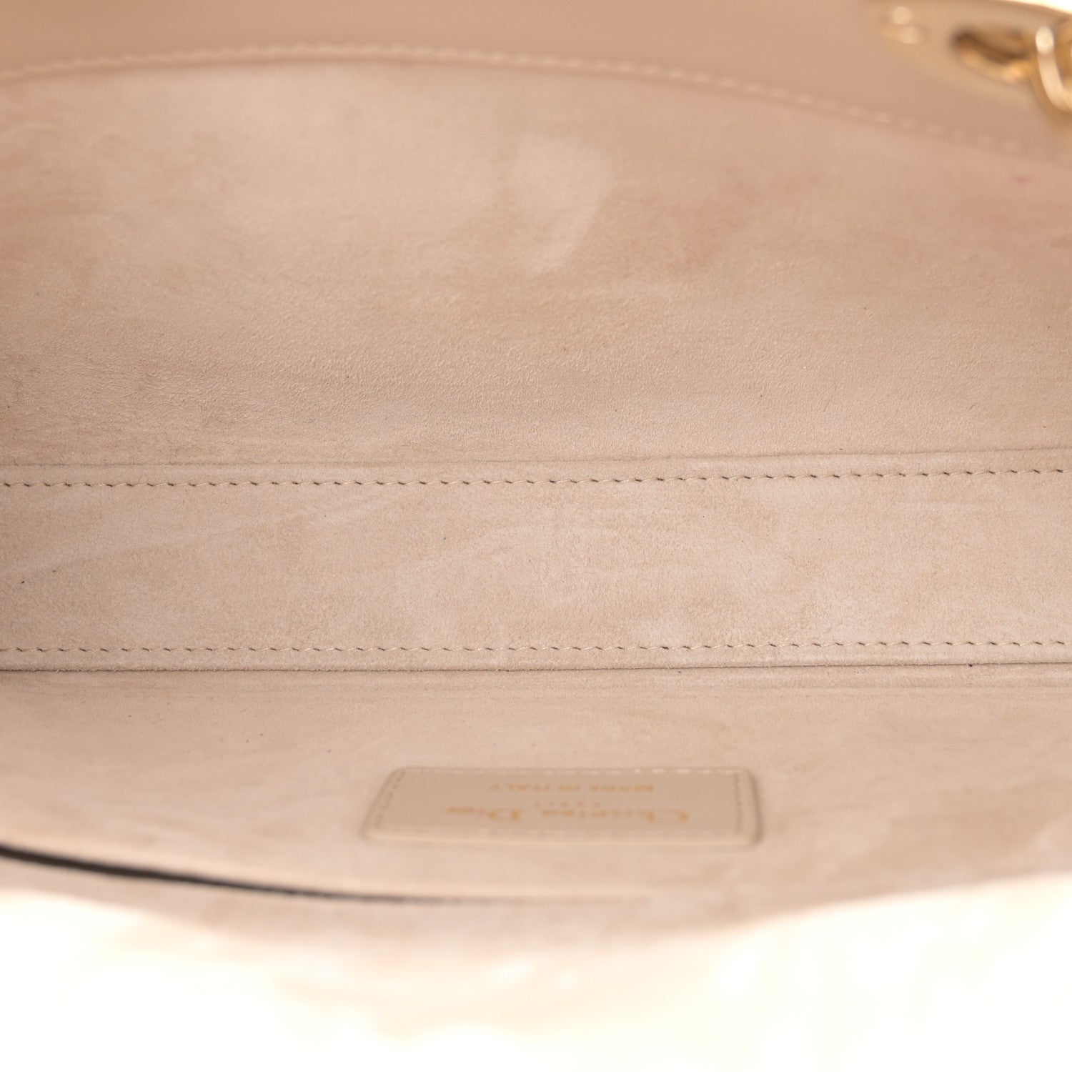 Christian Dior Lambskin Cannage Medium Lady D-Joy Sand 5 of 12