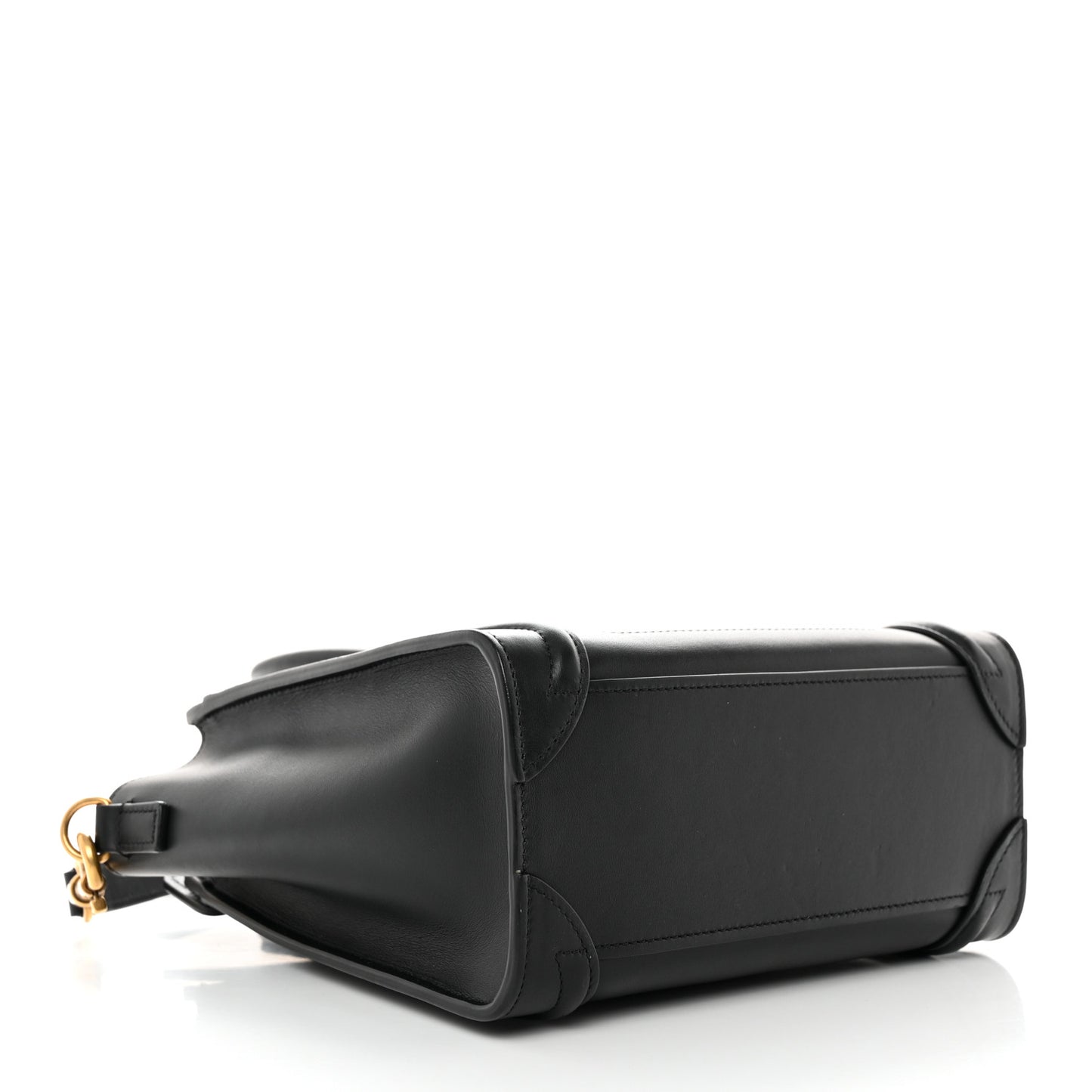 Smooth Calfskin Nano Luggage Black