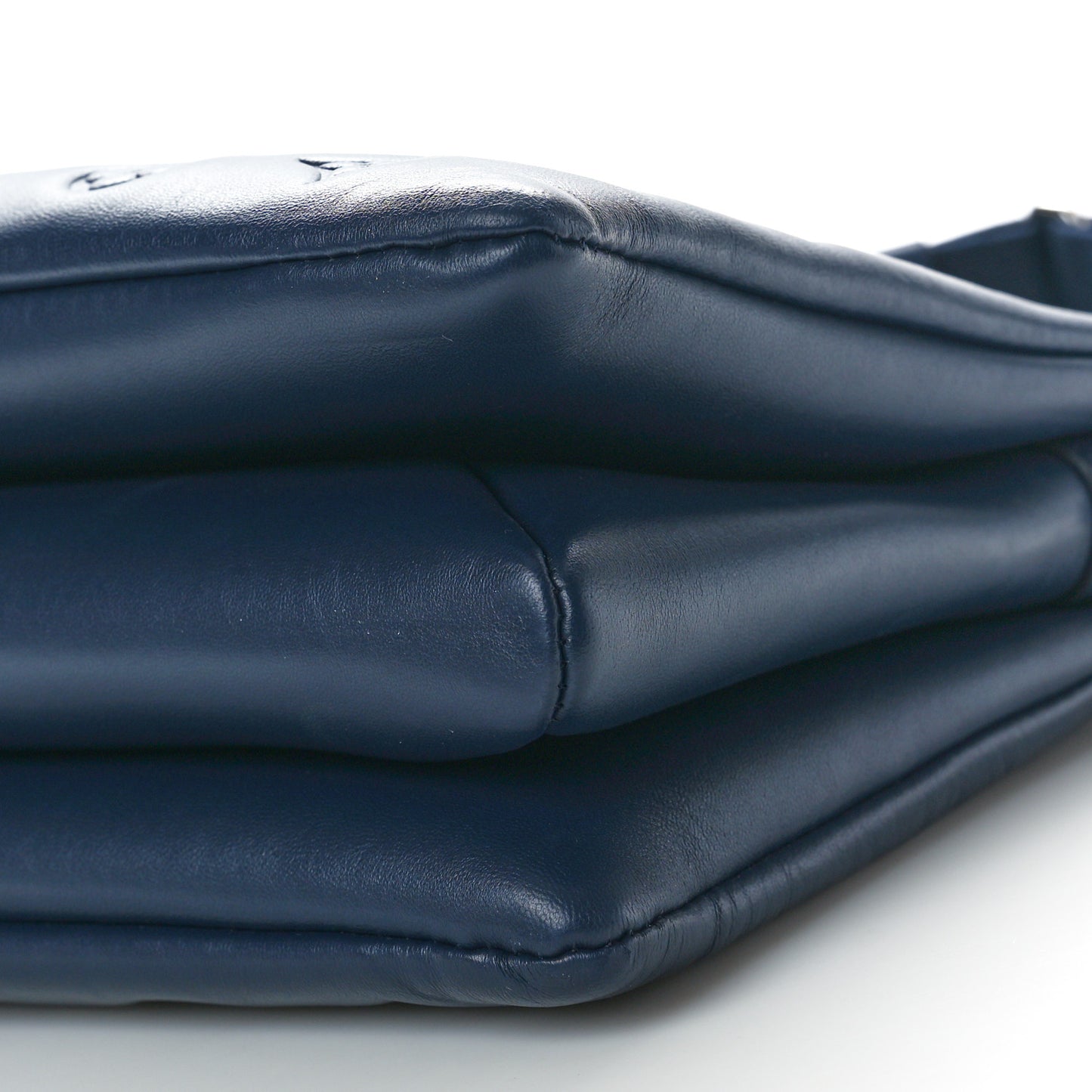 Lambskin Embossed Monogram Coussin PM Storm