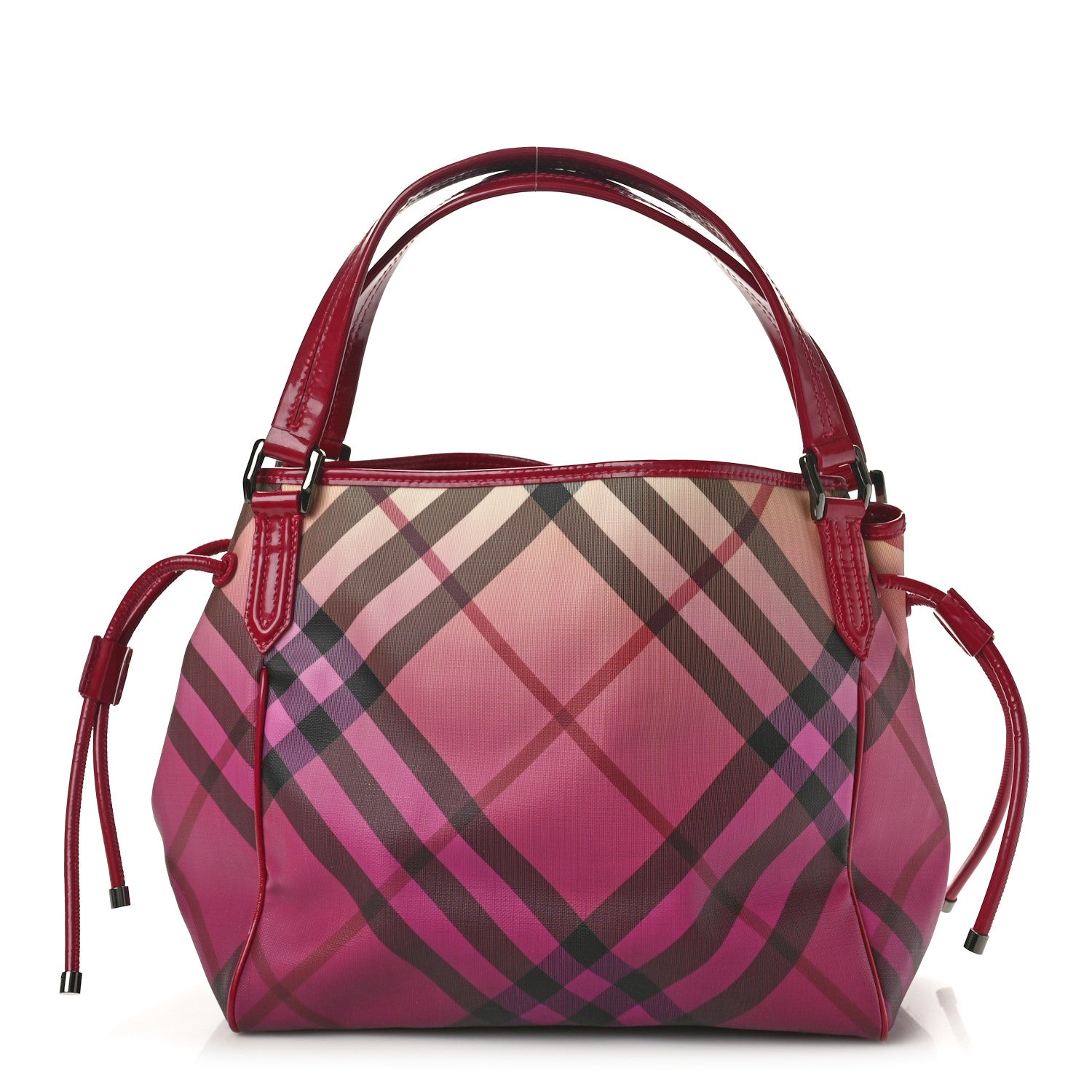 Burberry Nova Pop Degrade Small Bilmore Tote Raspberry 1 of 9