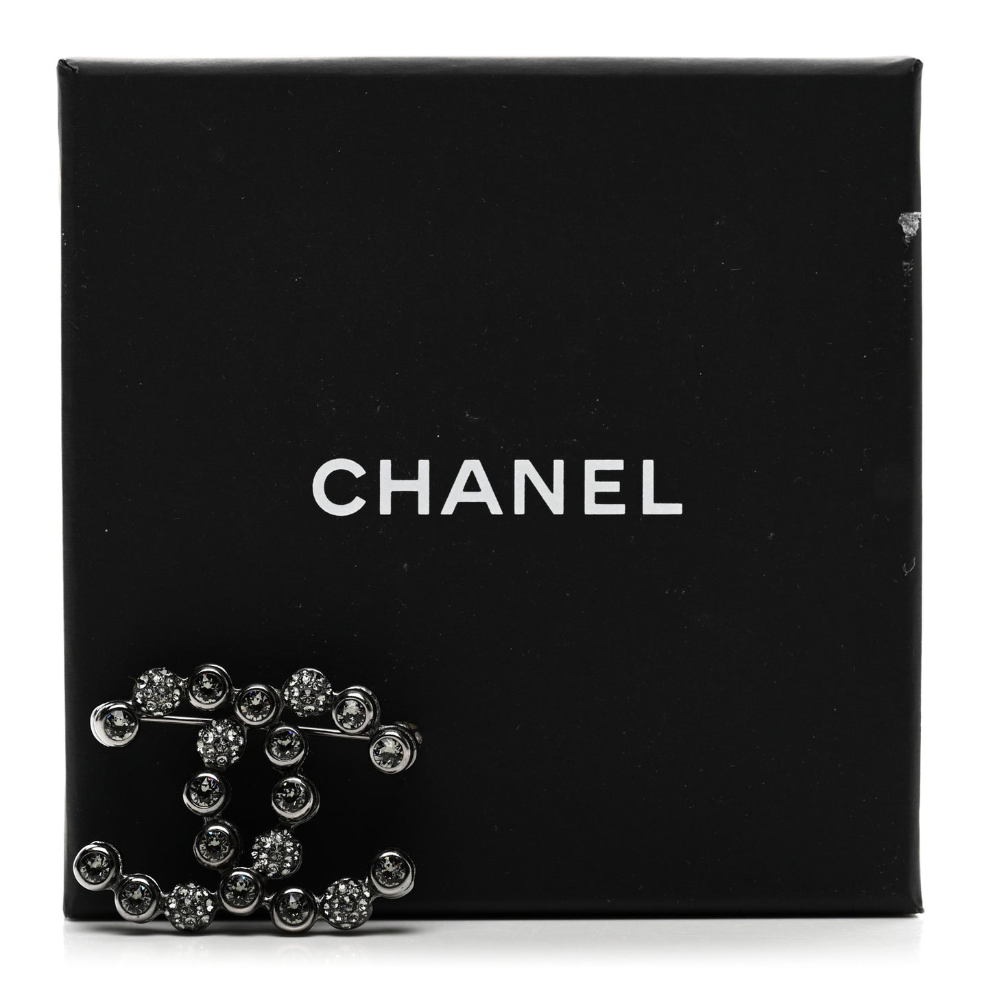 Ruthenium Crystal CC Brooch