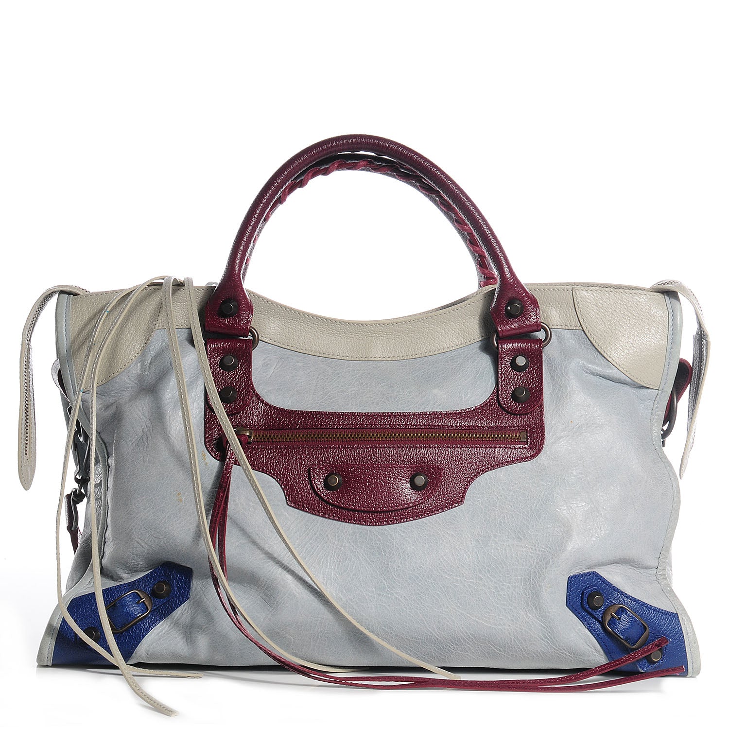 Balenciaga Agneau Tri-Color City Ciel 80698 – FASHIONPHILE