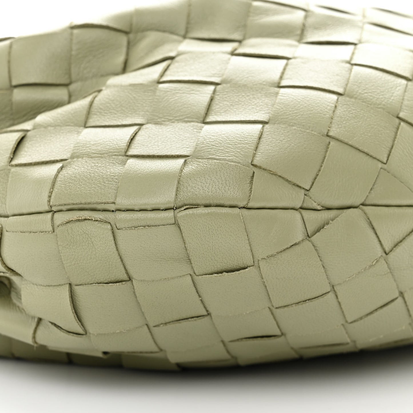 Nappa Intrecciato Mini Jodie Travertine