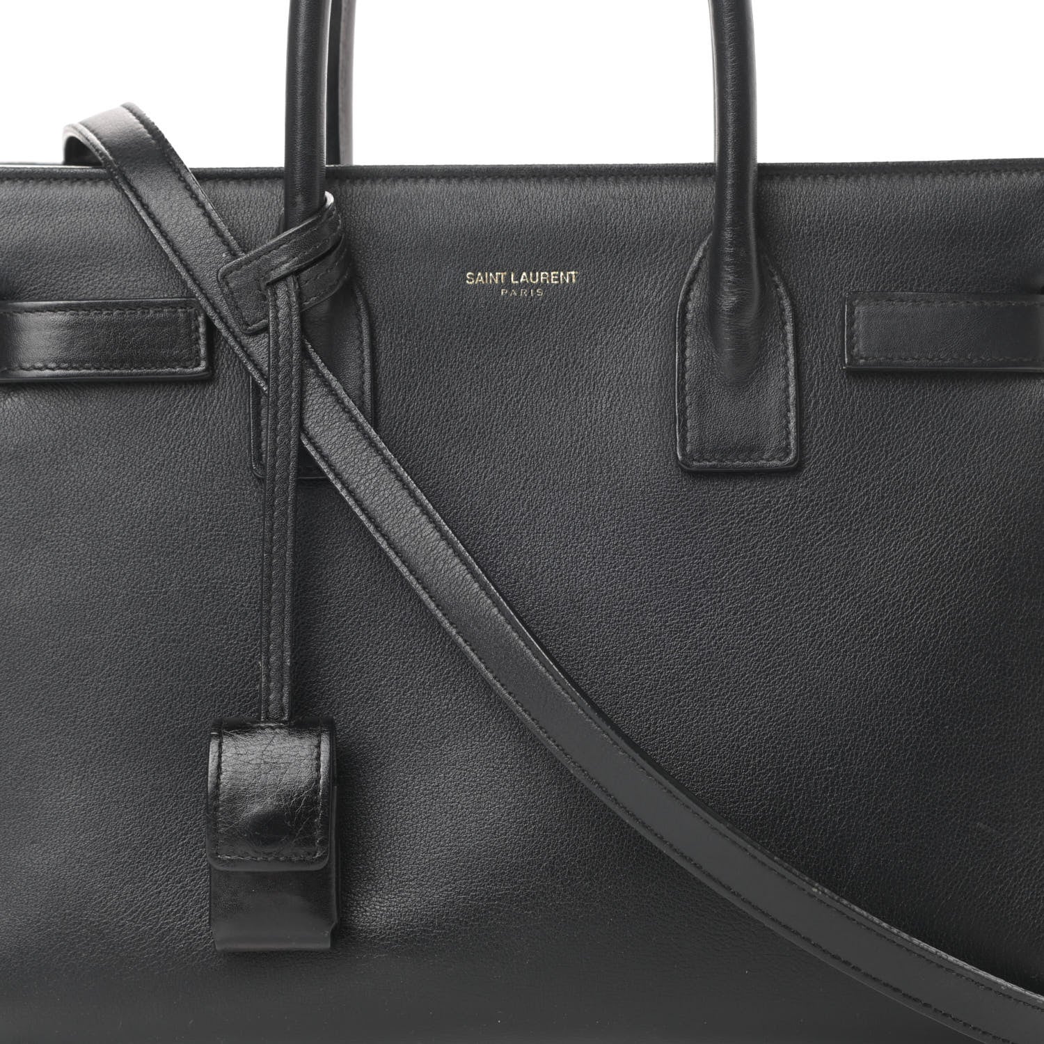 Saint Laurent Calfskin Baby Sac de Jour Black 8 of 19