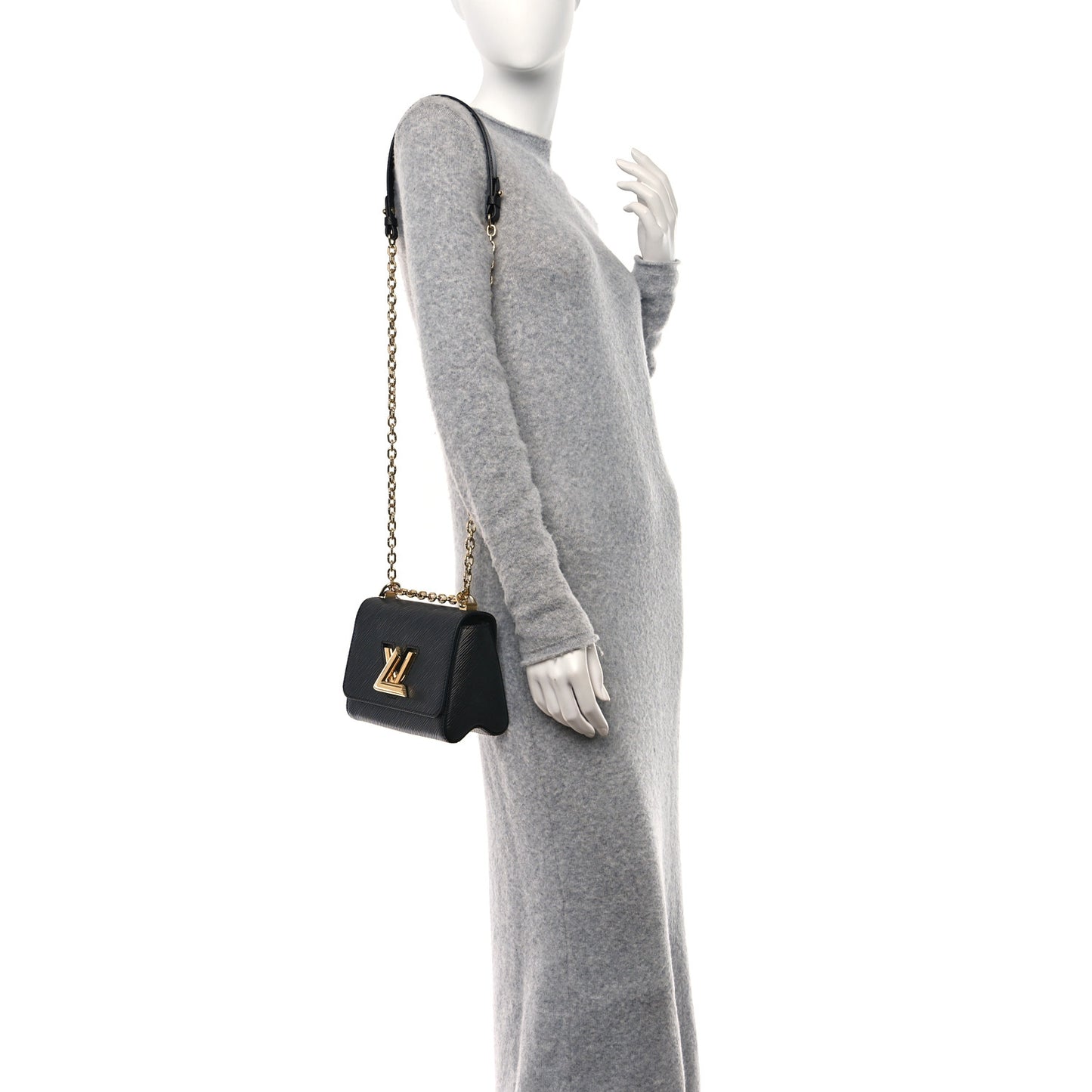 Epi Twist Shoulder Bag PM Black