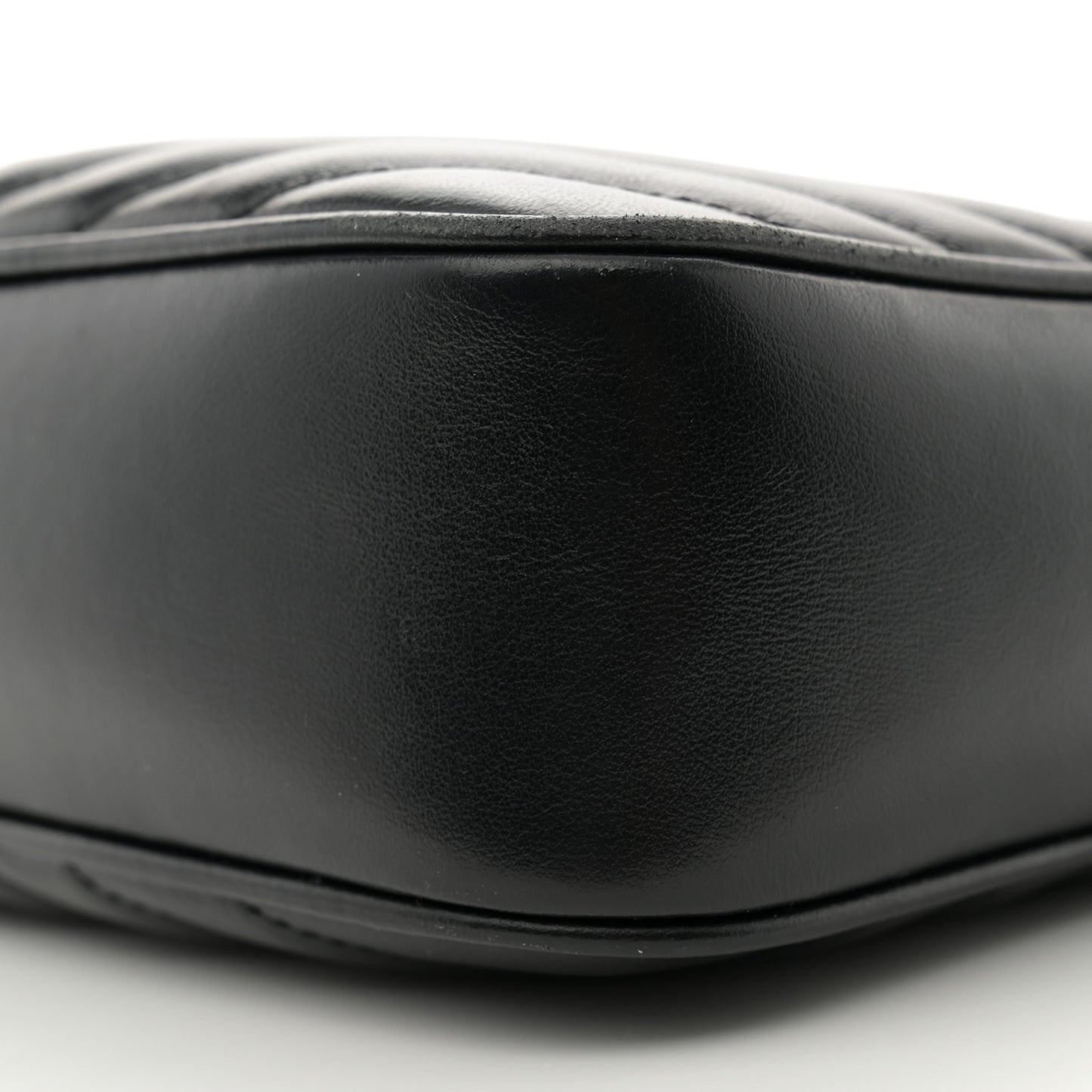 Calfskin Matelasse Monogram Lou Camera Bag Black