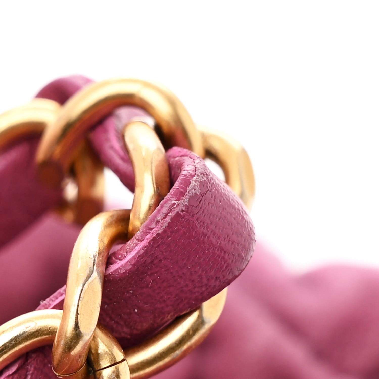 Chanel Velvet Camellia Embossed Mini Square Flap Pink 14 of 15