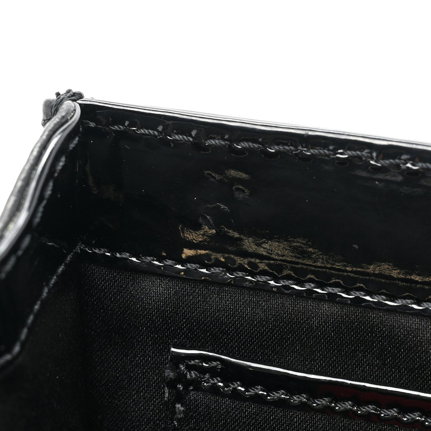 Calfskin Beaded Crystal Rockstud Bow Wristlet Clutch Black Poudre