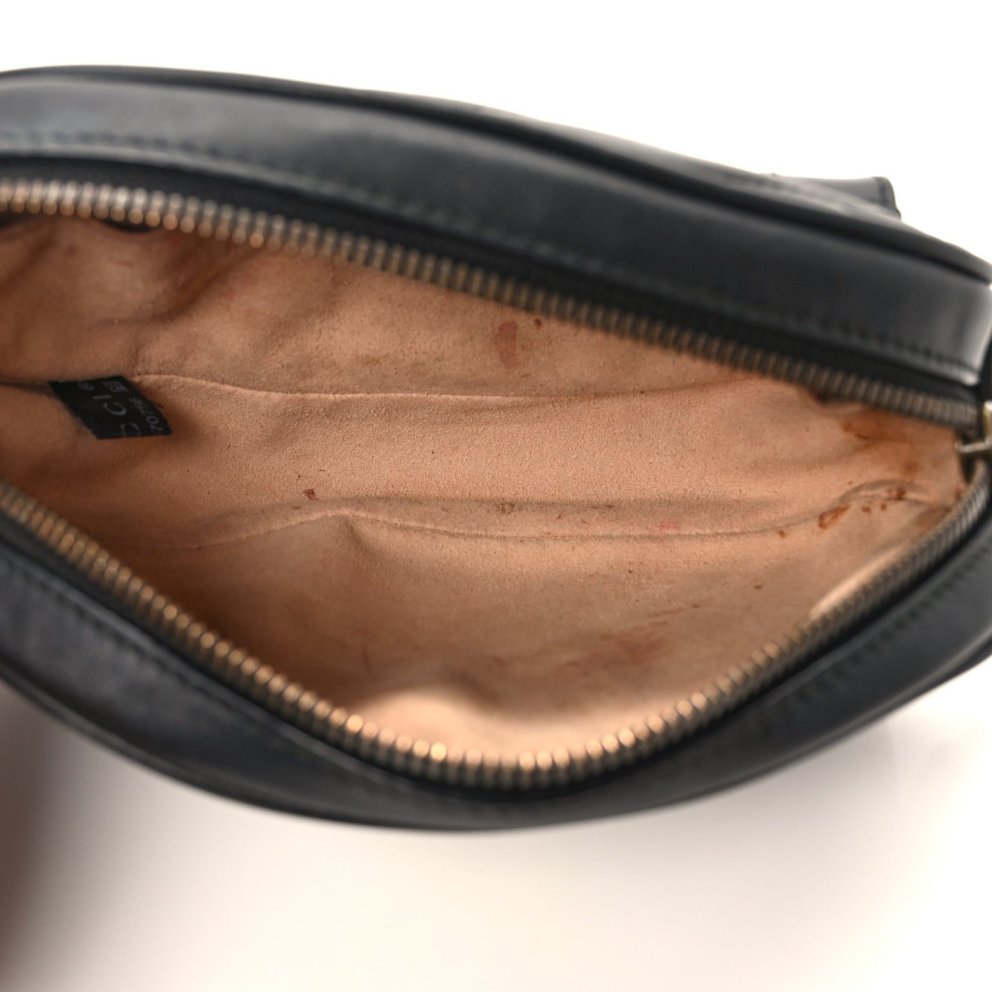 Calfskin Matelasse GG Marmont Belt Bag 85 34 Black