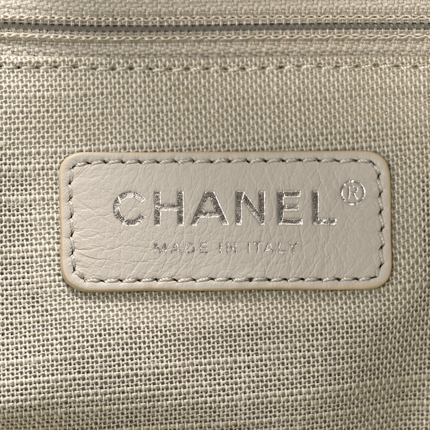 Chanel Mixed Fibers Small Deauville Tote Light Blue 7 of 10