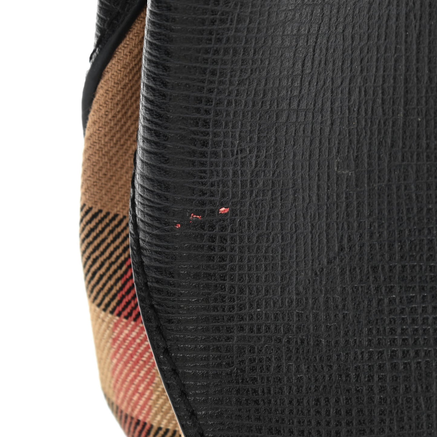 Suede Small Square Buckle Belt Bag Black