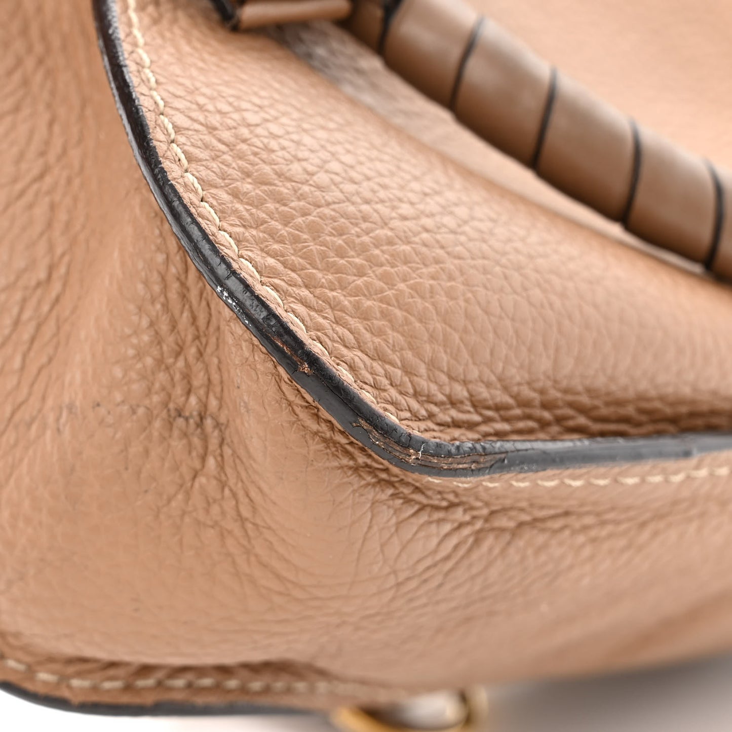 Calfskin Mini Marcie Satchel Nut